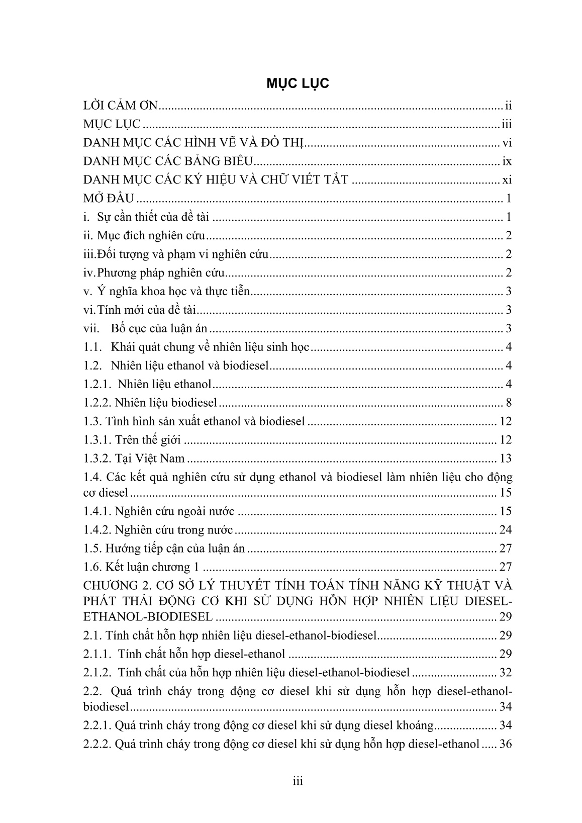 Luận án Nghiên cứu ảnh hưởng của nhiên liệu sinh học trong hỗn hợp diesel- Ethanol-biodiesel tới tính năng kỹ thuật và phát thải động cơ diesel trang 3