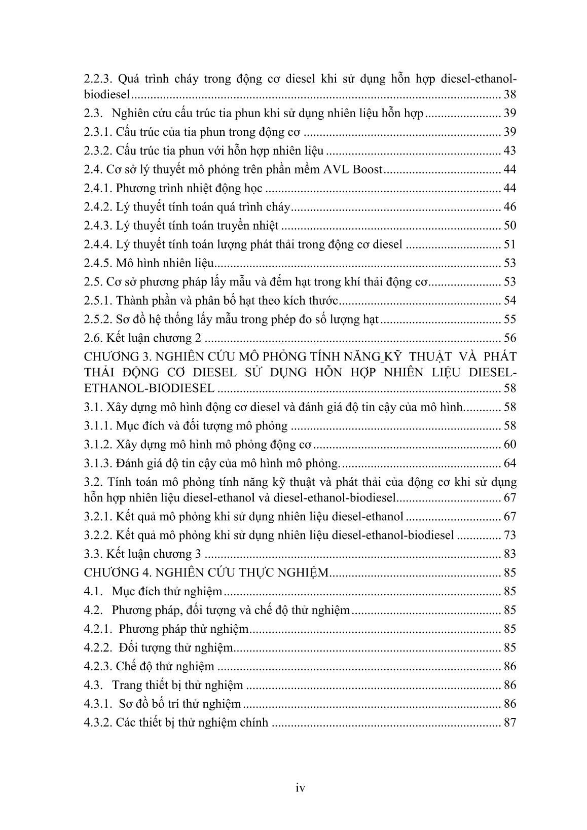 Luận án Nghiên cứu ảnh hưởng của nhiên liệu sinh học trong hỗn hợp diesel- Ethanol-biodiesel tới tính năng kỹ thuật và phát thải động cơ diesel trang 4