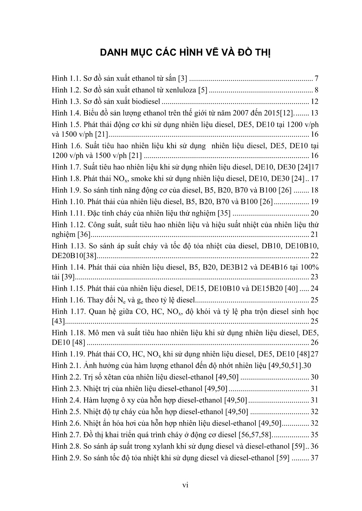 Luận án Nghiên cứu ảnh hưởng của nhiên liệu sinh học trong hỗn hợp diesel- Ethanol-biodiesel tới tính năng kỹ thuật và phát thải động cơ diesel trang 6