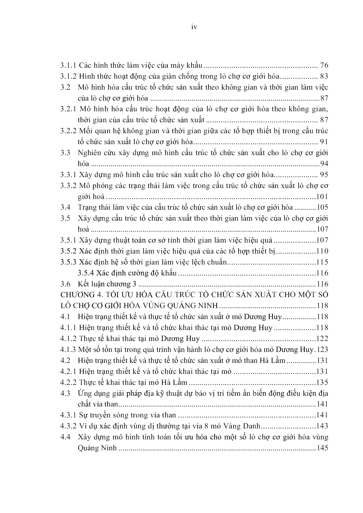 Luận án Nghiên cứu xác định cấu trúc tổ chức sản xuất hợp lý nhằm nâng cao hiệu quả khai thác lò chợ cơ giới hóa tại một số mỏ than hầm lò vùng Quảng Ninh trang 6 Luận án Nghiên cứu xác định cấu trúc tổ chức sản xuất hợp lý nhằm nâng cao hiệu quả khai thác lò chợ cơ giới hóa tại một số mỏ than hầm lò vùng Quảng Ninh trang 6