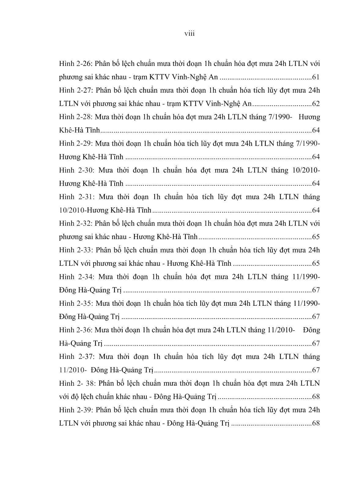 Luận án Nghiên cứu nguy cơ sự cố do mưa lũ nhằm nâng cao an toàn các hồ chứa nhỏ vùng Bắc Trung Bộ trang 10 Luận án Nghiên cứu nguy cơ sự cố do mưa lũ nhằm nâng cao an toàn các hồ chứa nhỏ vùng Bắc Trung Bộ trang 10