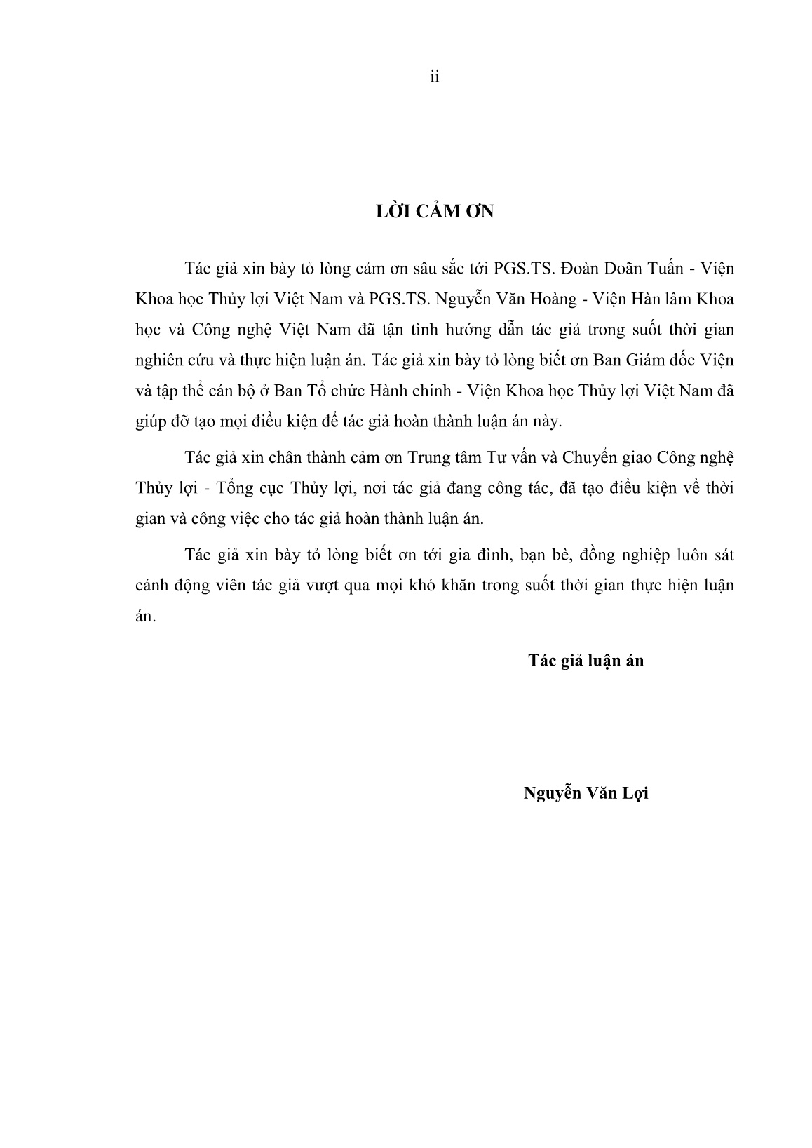 Luận án Nghiên cứu nguy cơ sự cố do mưa lũ nhằm nâng cao an toàn các hồ chứa nhỏ vùng Bắc Trung Bộ trang 4 Luận án Nghiên cứu nguy cơ sự cố do mưa lũ nhằm nâng cao an toàn các hồ chứa nhỏ vùng Bắc Trung Bộ trang 4
