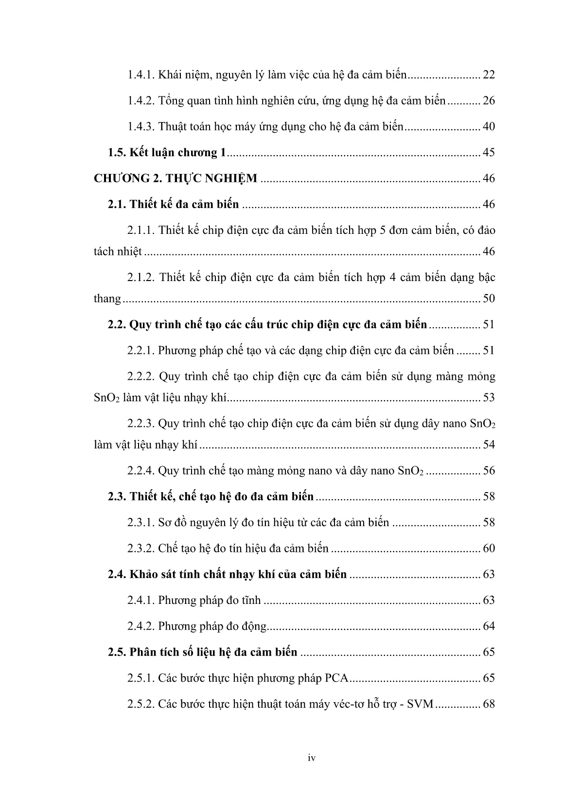 Luận án Nghiên cứu chế tạo, phát triển hệ đa cảm biến khí sử dụng màng mỏng và dây nano SnO₂ trang 4 Luận án Nghiên cứu chế tạo, phát triển hệ đa cảm biến khí sử dụng màng mỏng và dây nano SnO₂ trang 4