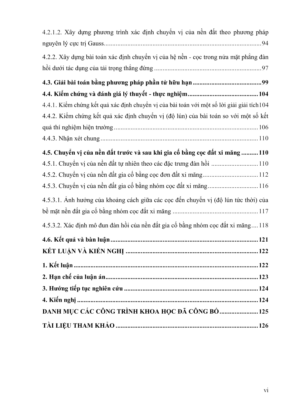 Luận án Một phương pháp tính toán trạng thái ứng suất biến dạng của nền đất yếu gia cố bằng cọc đất xi măng trong xây dựng công trình giao thông trang 8 Luận án Một phương pháp tính toán trạng thái ứng suất biến dạng của nền đất yếu gia cố bằng cọc đất xi măng trong xây dựng công trình giao thông trang 8