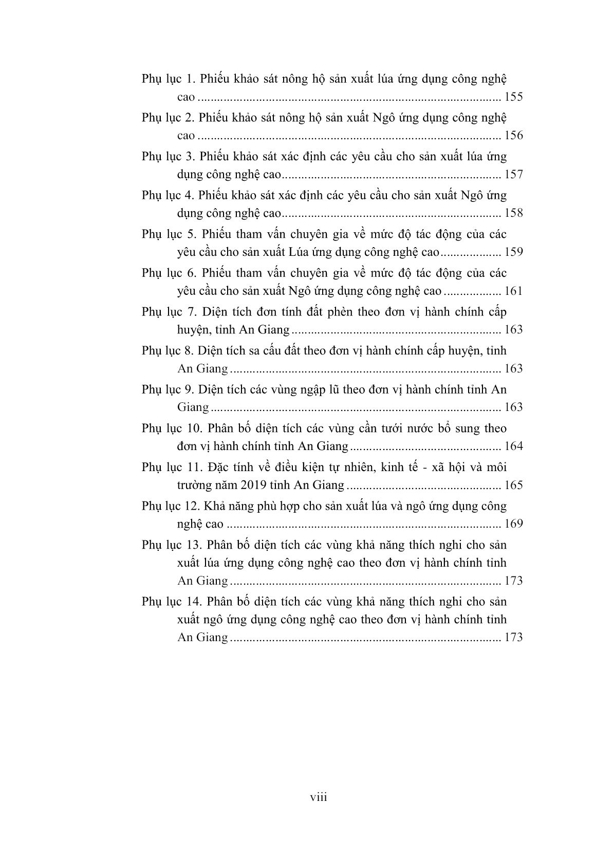 Luận án Nghiên cứu tiêu chí phân vùng thích nghi đất đai ứng dụng công nghệ cao cho sản xuất lúa và rau màu (Nghiên cứu cụ thể trong điều kiện tỉnh An Giang) trang 10 Luận án Nghiên cứu tiêu chí phân vùng thích nghi đất đai ứng dụng công nghệ cao cho sản xuất lúa và rau màu (Nghiên cứu cụ thể trong điều kiện tỉnh An Giang) trang 10