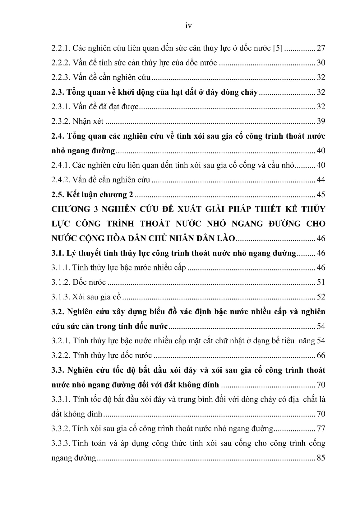Luận án Nghiên cứu đề xuất phương pháp thiết kế và xây dựng để nâng cao chất lượng các công trình thoát nước nhỏ trên đường ô tô tại nước Cộng Hoà Dân Chủ Nhân Dân Lào trang 6 Luận án Nghiên cứu đề xuất phương pháp thiết kế và xây dựng để nâng cao chất lượng các công trình thoát nước nhỏ trên đường ô tô tại nước Cộng Hoà Dân Chủ Nhân Dân Lào trang 6