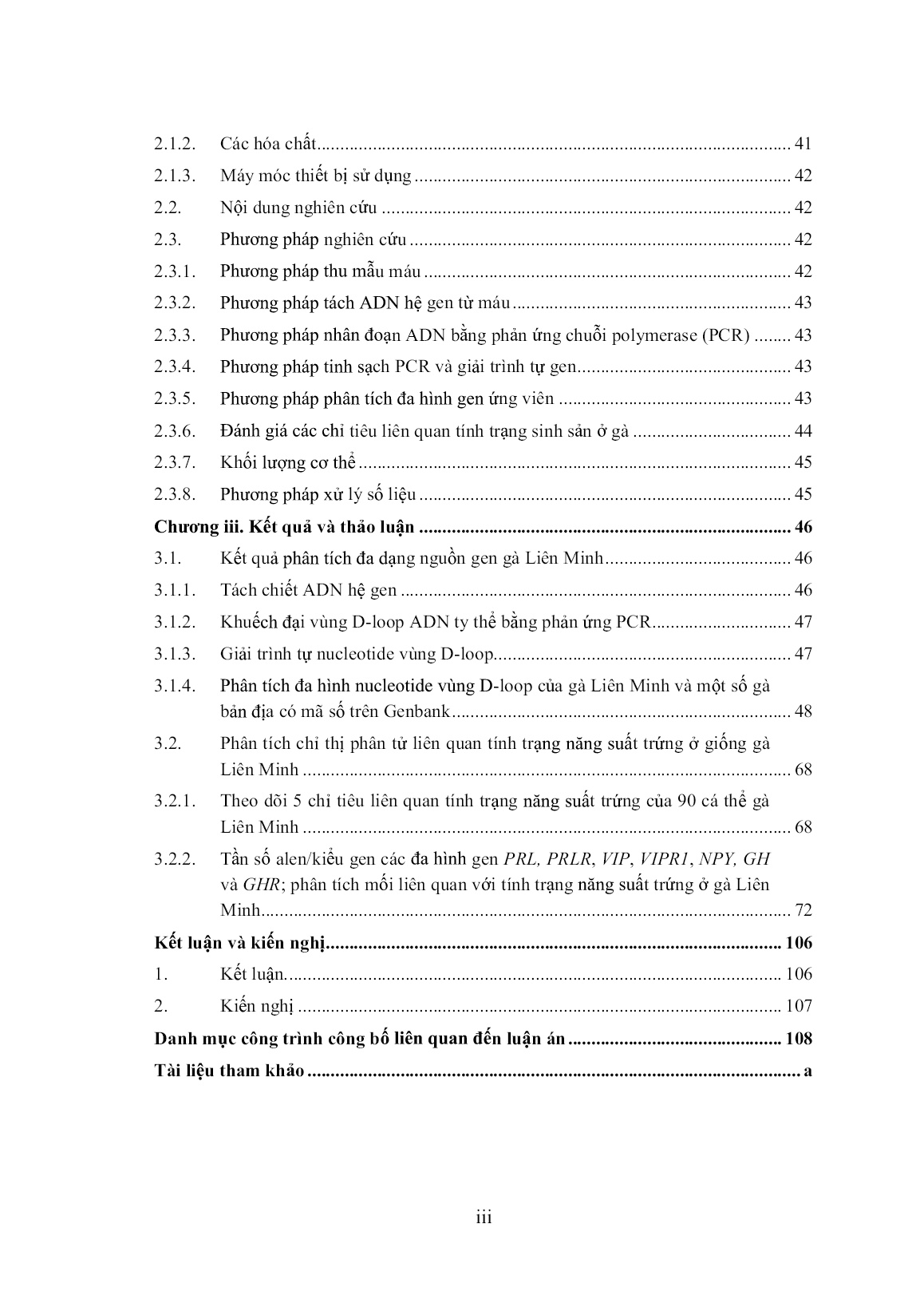 Luận án Đánh giá nguồn gen và phân tích chỉ thị phân tử liên quan tính trạng năng suất trứng ở giống gà Liên Minh trang 6 Luận án Đánh giá nguồn gen và phân tích chỉ thị phân tử liên quan tính trạng năng suất trứng ở giống gà Liên Minh trang 6