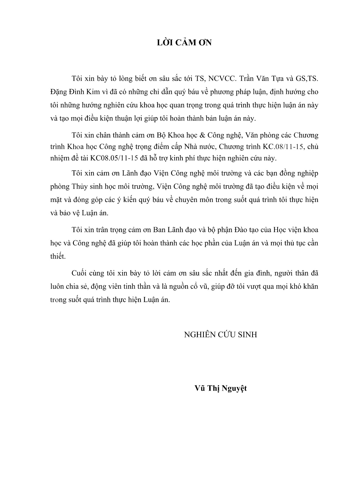 Luận án Nghiên cứu ứng dụng thực vật thủy sinh trong xử lý nước thải chăn nuôi lợn trang 3 Luận án Nghiên cứu ứng dụng thực vật thủy sinh trong xử lý nước thải chăn nuôi lợn trang 3