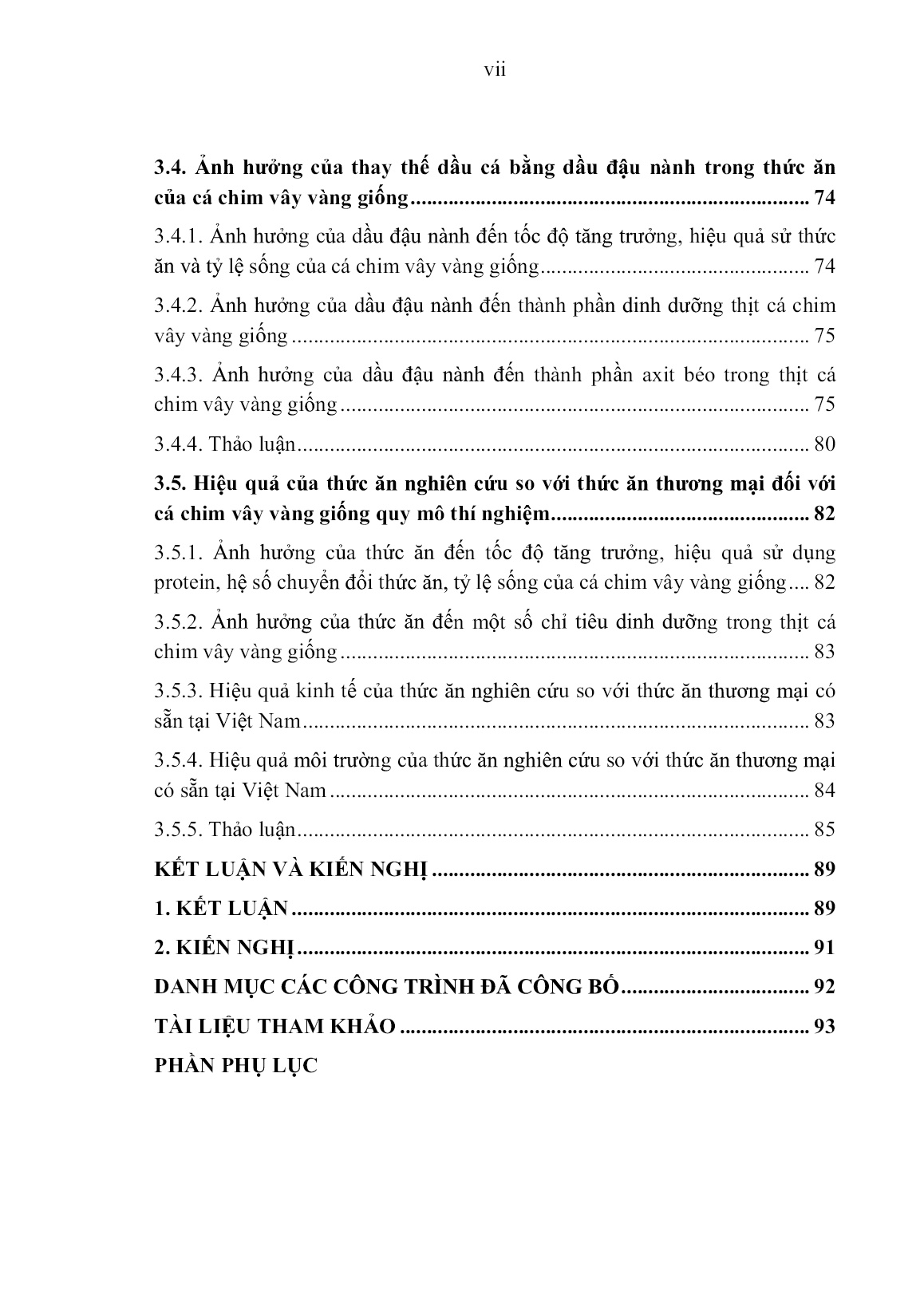 Luận án Nghiên cứu phát triển thức ăn viên cho cá chim vây vàng (Trachinotus falcatus) trang 10