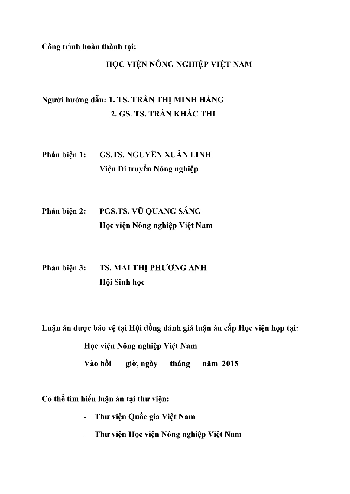 Tóm tắt Luận án Nghiên cứu đặc điểm nông sinh học và biện pháp kỹ thuật để phát triển nguồn gen dưa chuột bản địa vùng Tây Bắc Việt Nam trang 2