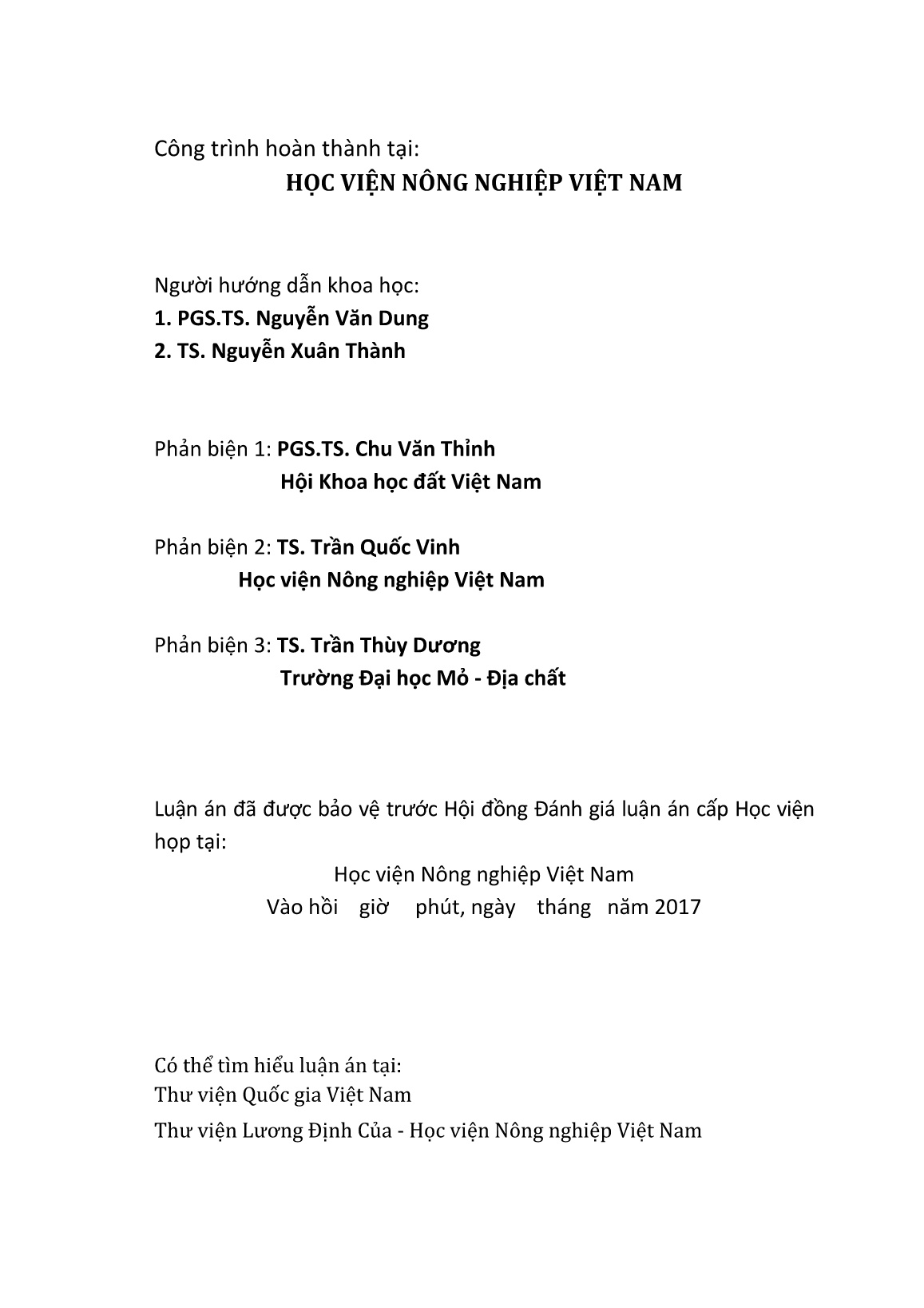 Tóm tắt Luận án Nghiên cứu xây dựng hệ thống thông tin đất đai phục vụ quản lý sử dụng đất sản xuất nông nghiệp huyện Đoan Hùng, tỉnh Phú Thọ trang 2 Tóm tắt Luận án Nghiên cứu xây dựng hệ thống thông tin đất đai phục vụ quản lý sử dụng đất sản xuất nông nghiệp huyện Đoan Hùng, tỉnh Phú Thọ trang 2