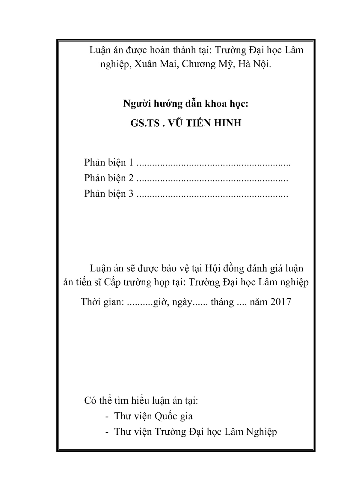 Tóm tắt Luận án Nghiên cứu cấu trúc rừng trước và sau khai thác nhằm đề xuất biện pháp khai thác và nuôi dưỡng rừng tự nhiên tại Tây Nguyên trang 2 Tóm tắt Luận án Nghiên cứu cấu trúc rừng trước và sau khai thác nhằm đề xuất biện pháp khai thác và nuôi dưỡng rừng tự nhiên tại Tây Nguyên trang 2