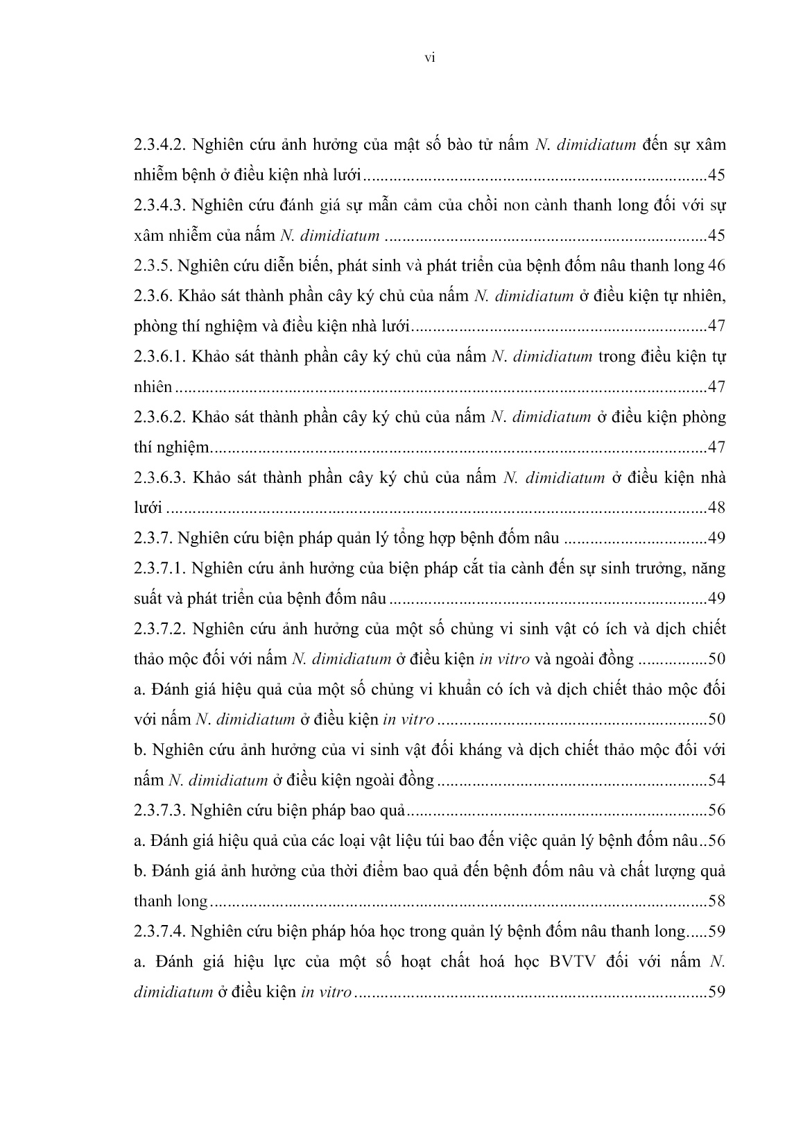 Luận án Nghiên cứu đặc điểm sinh học, điều kiện phát sinh phát triển và một số biện pháp quản lý bệnh đốm nâu (Neoscytalidium dimidiatum) gây hại thanh long trang 9 Luận án Nghiên cứu đặc điểm sinh học, điều kiện phát sinh phát triển và một số biện pháp quản lý bệnh đốm nâu (Neoscytalidium dimidiatum) gây hại thanh long trang 9