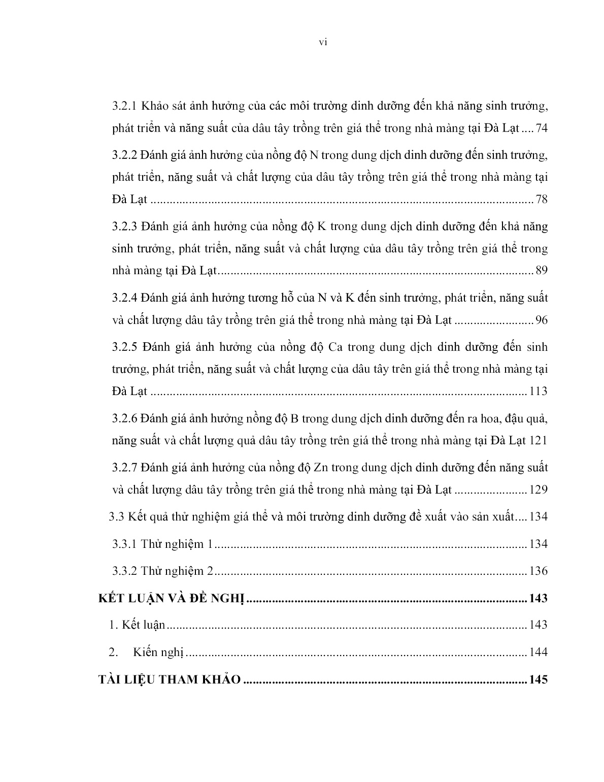 Luận án Ảnh hưởng của giá thể và dinh dưỡng đến sinh trưởng, phát triển, năng suất và chất lượng dâu tây (Fragaria x ananassa) trồng trong điều kiện nhà màng tại Đà Lạt trang 8