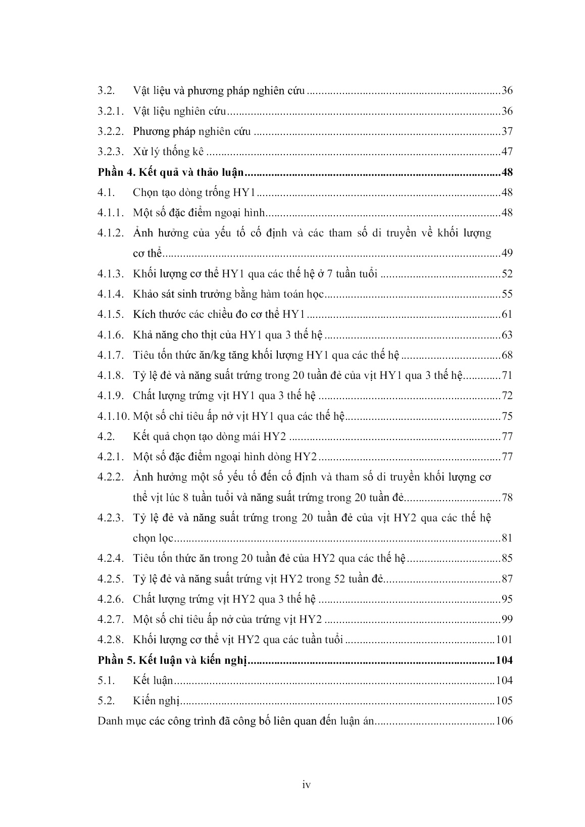 Luận án Chọn tạo hai dòng vịt biển trên cơ sở giống vịt biển 15 - Đại Xuyên trang 6 Luận án Chọn tạo hai dòng vịt biển trên cơ sở giống vịt biển 15 - Đại Xuyên trang 6