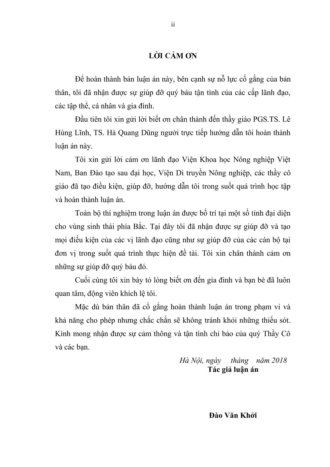 Luận án Nghiên cứu và phát triển giống lúa Khang Dân 18 chịu ngập ứng phó với biến đổi khí hậu tại các tỉnh phía Bắc trang 4 Luận án Nghiên cứu và phát triển giống lúa Khang Dân 18 chịu ngập ứng phó với biến đổi khí hậu tại các tỉnh phía Bắc trang 4