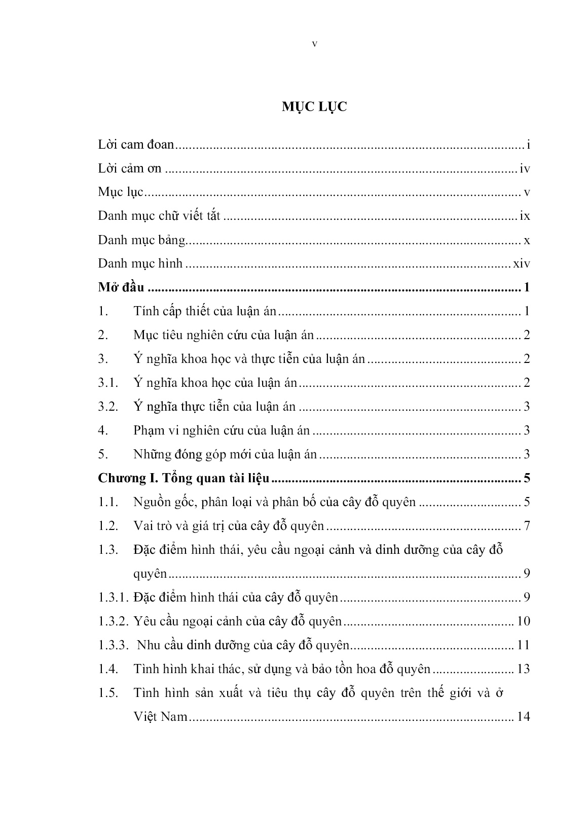 Luận án Nghiên cứu đặc điểm nông sinh học và biện pháp kỹ thuật sản xuất hoa đỗ quyên bản địa trang 5 Luận án Nghiên cứu đặc điểm nông sinh học và biện pháp kỹ thuật sản xuất hoa đỗ quyên bản địa trang 5