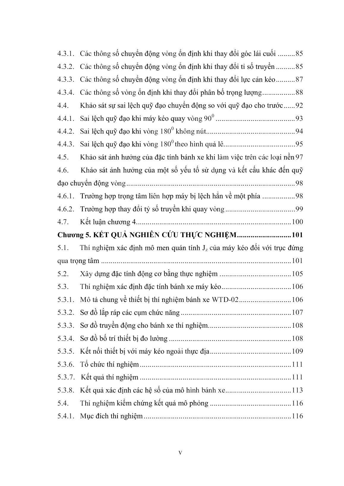 Luận án Nghiên cứu ảnh hưởng của một số yếu tố sử dụng và kết cấu đến tính chất chuyển động vòng của máy kéo bánh dùng trong nông nghiệp trang 7 Luận án Nghiên cứu ảnh hưởng của một số yếu tố sử dụng và kết cấu đến tính chất chuyển động vòng của máy kéo bánh dùng trong nông nghiệp trang 7