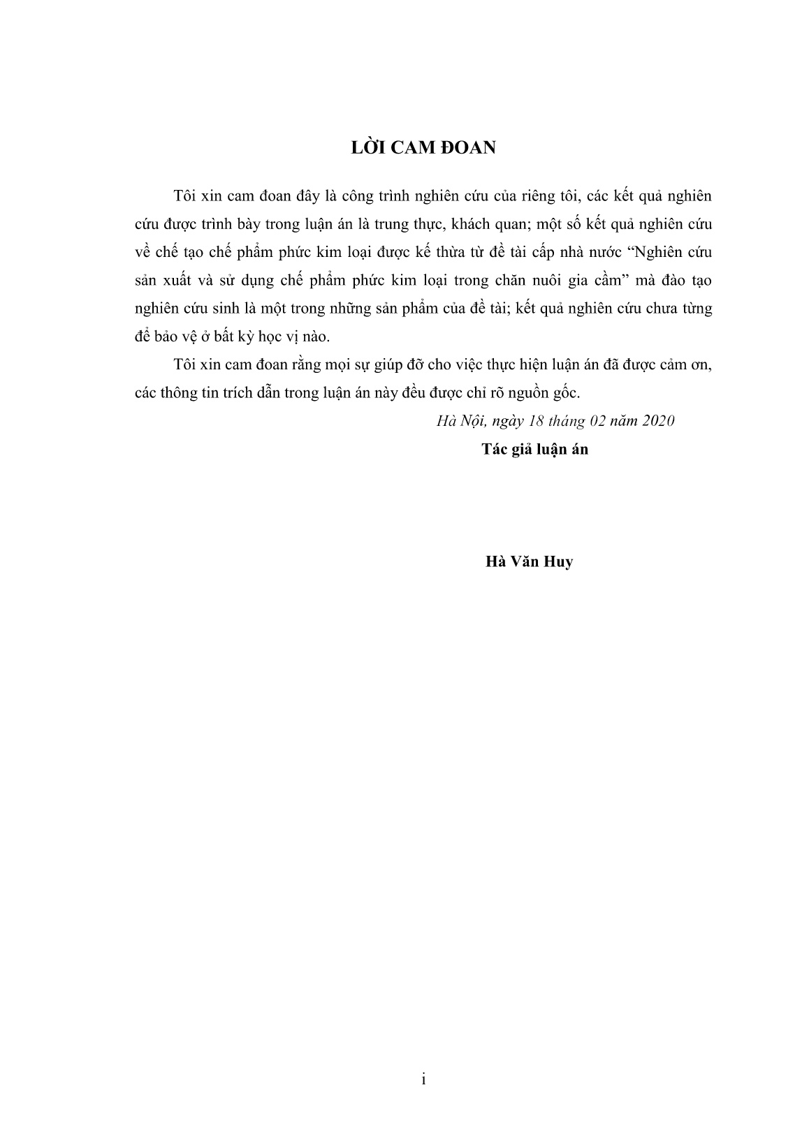 Luận án Nghiên cứu ảnh hưởng của chế phẩm phức kim loại (sắt, đồng, kẽm, selen) đến khả năng sản xuất của gà thương phẩm trang 3 Luận án Nghiên cứu ảnh hưởng của chế phẩm phức kim loại (sắt, đồng, kẽm, selen) đến khả năng sản xuất của gà thương phẩm trang 3