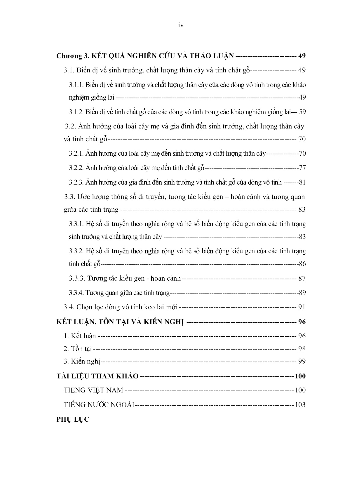 Luận án Nghiên cứu ảnh hưởng của loài cây mẹ và biến dị, di truyền về sinh trưởng và tính chất gỗ trong chọn giống keo lai tự nhiên trang 6 Luận án Nghiên cứu ảnh hưởng của loài cây mẹ và biến dị, di truyền về sinh trưởng và tính chất gỗ trong chọn giống keo lai tự nhiên trang 6