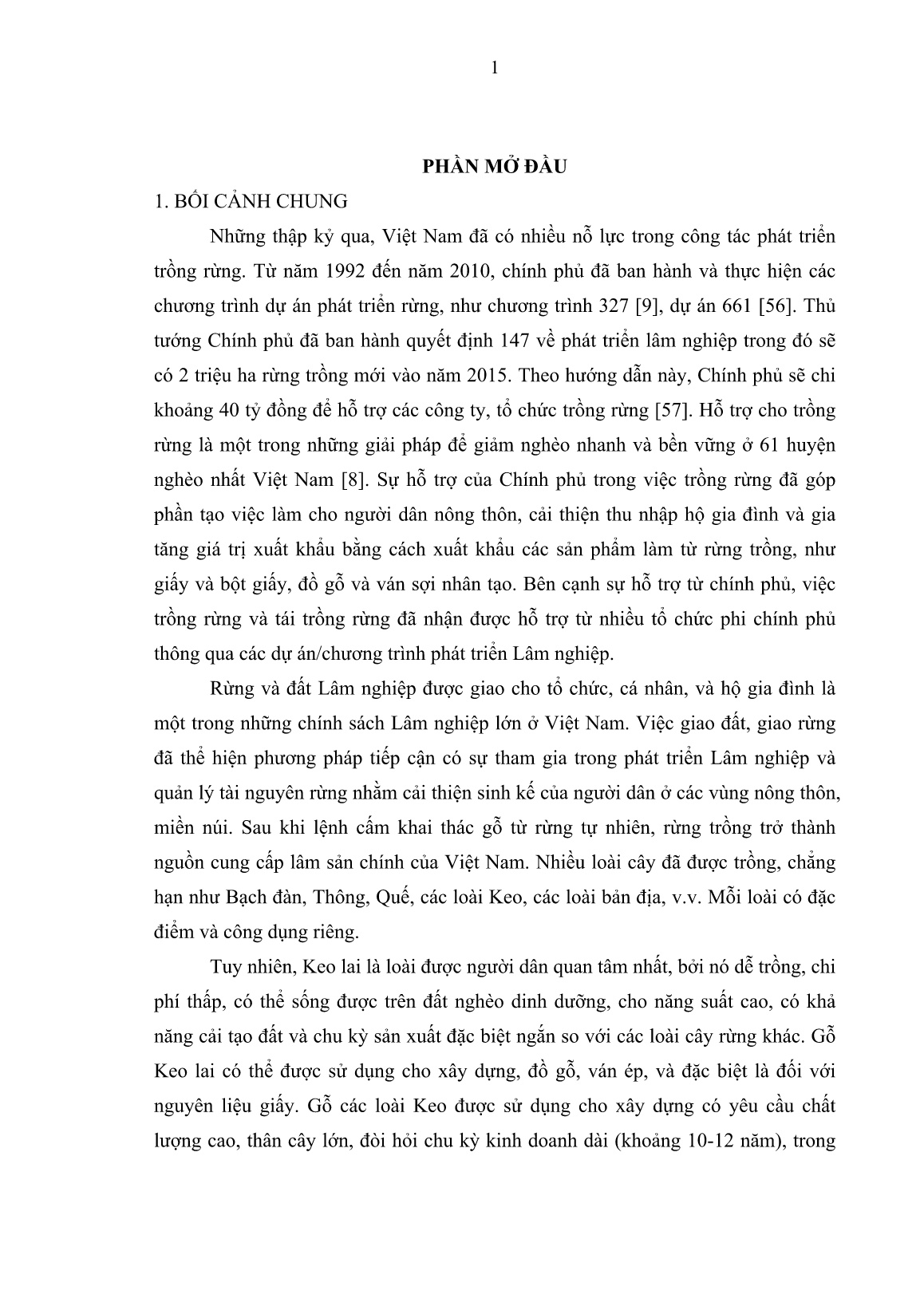 Luận án Xây dựng bản đồ cấp năng suất cho rừng keo lai tại tỉnh Thừa Thiên Huế trang 1 Luận án Xây dựng bản đồ cấp năng suất cho rừng keo lai tại tỉnh Thừa Thiên Huế trang 1