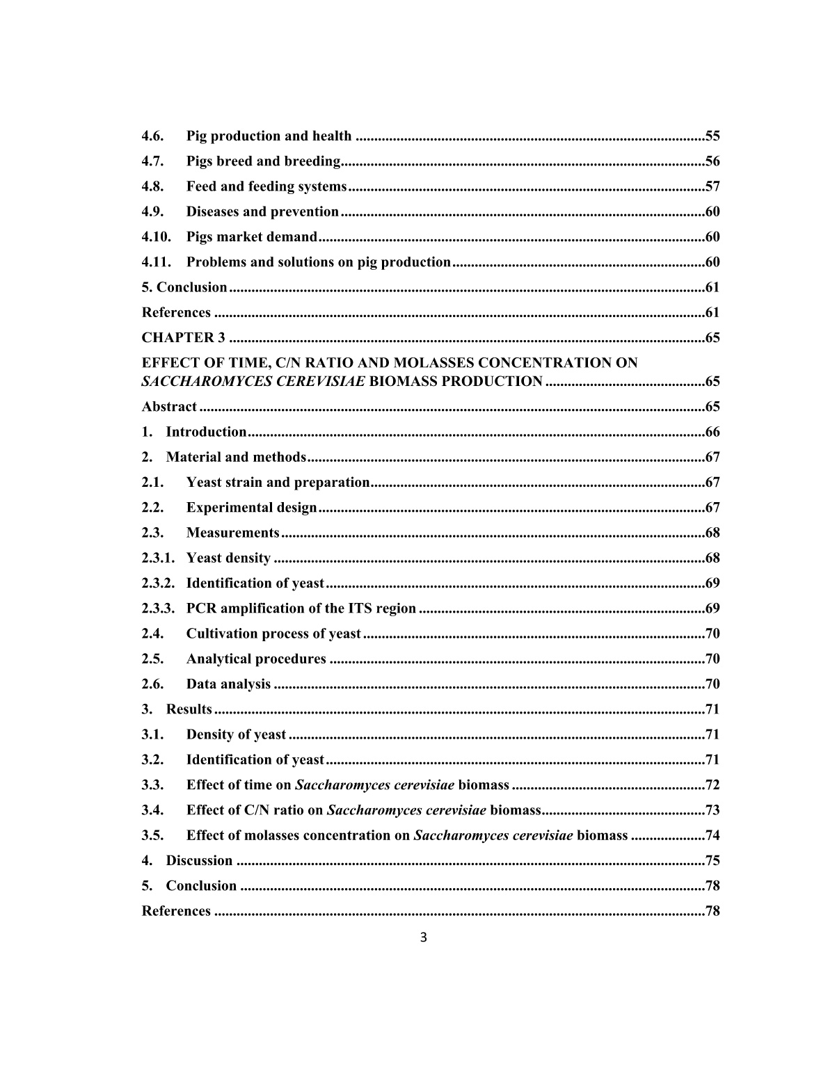 Luận án Utilization of banana stems for local pigs (kandol) in mountainous Ratanakiri province of Cambodia trang 9