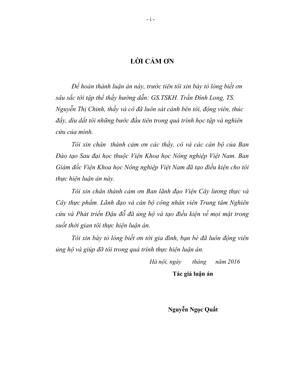 Luận án Nghiên cứu xác định giống và biện pháp kỹ thuật canh tác đậu xanh ở Nghệ An và Hà Tĩnh trang 3