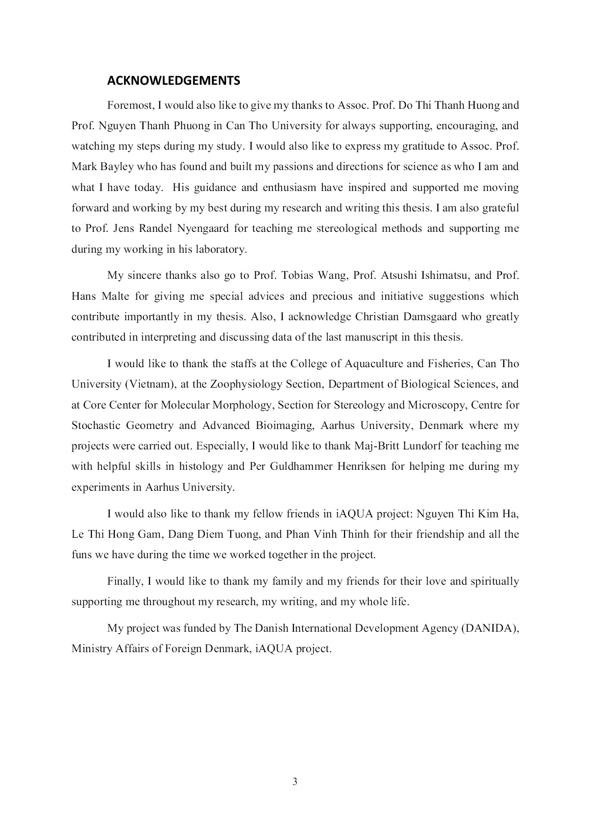 Luận án The effects of elevated temperature and hypoxia on the respiratory organs of Pangasianodon hypophthalmus trang 6