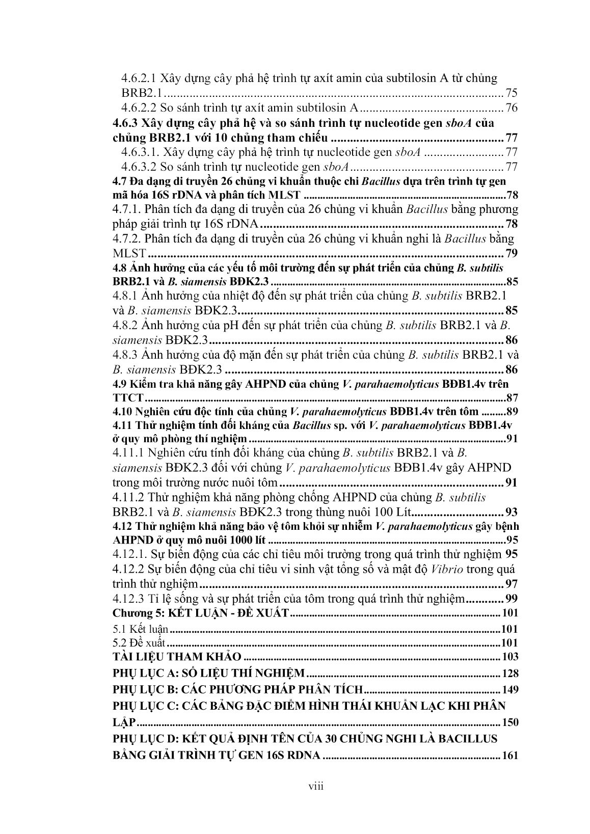 Luận án Nghiên cứu ứng dụng vi khuẩn bacillus sp. đối kháng với vibrio parahaemolyticus trong nuôi tôm công nghiệp trang 10 Luận án Nghiên cứu ứng dụng vi khuẩn bacillus sp. đối kháng với vibrio parahaemolyticus trong nuôi tôm công nghiệp trang 10