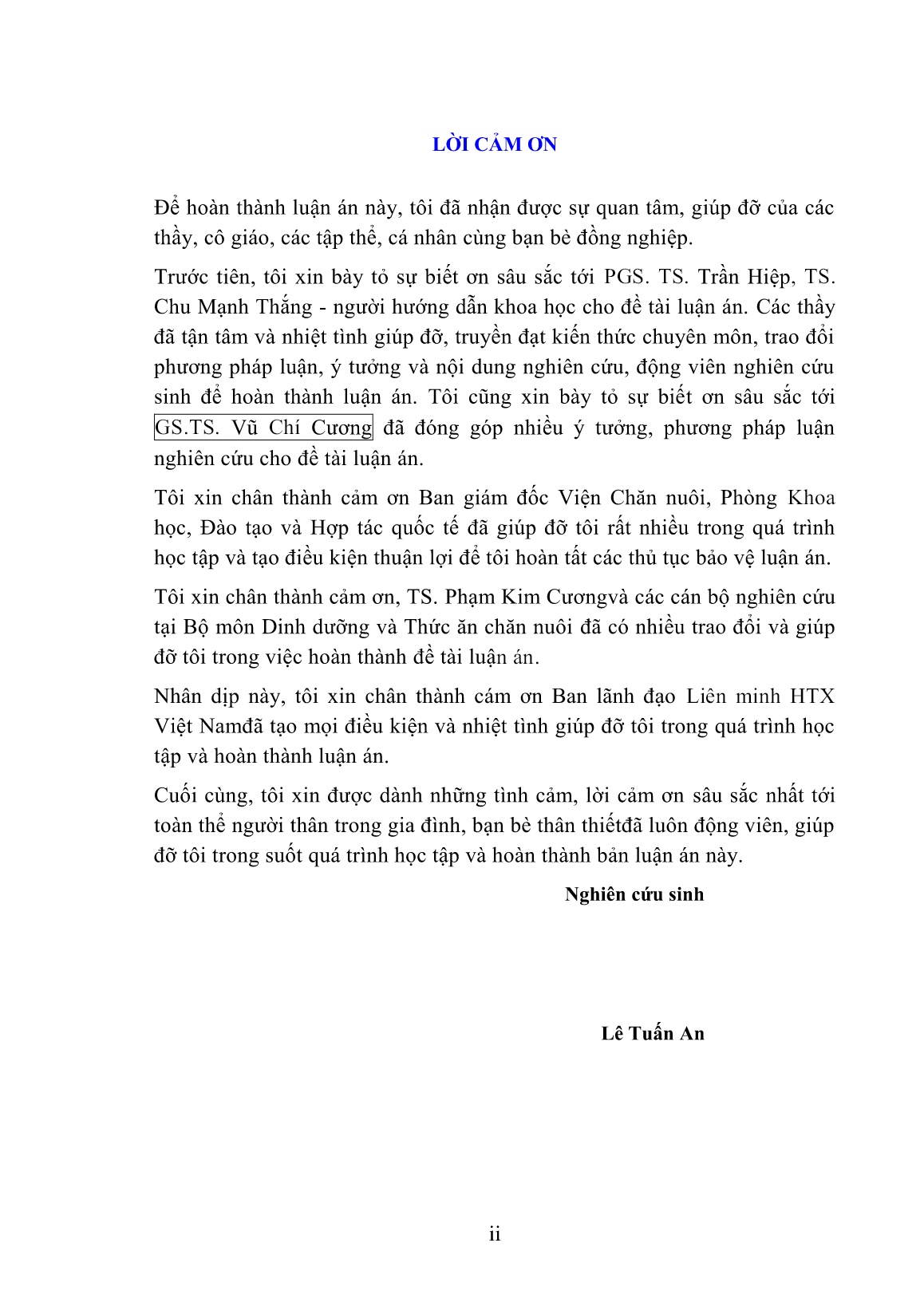 Luận án Sử dụng phụ phẩm chế biến chè bổ sung tanin trong khẩu phần nuôi bò thịt nhằm giảm phát thải khí Mê-tan trang 4