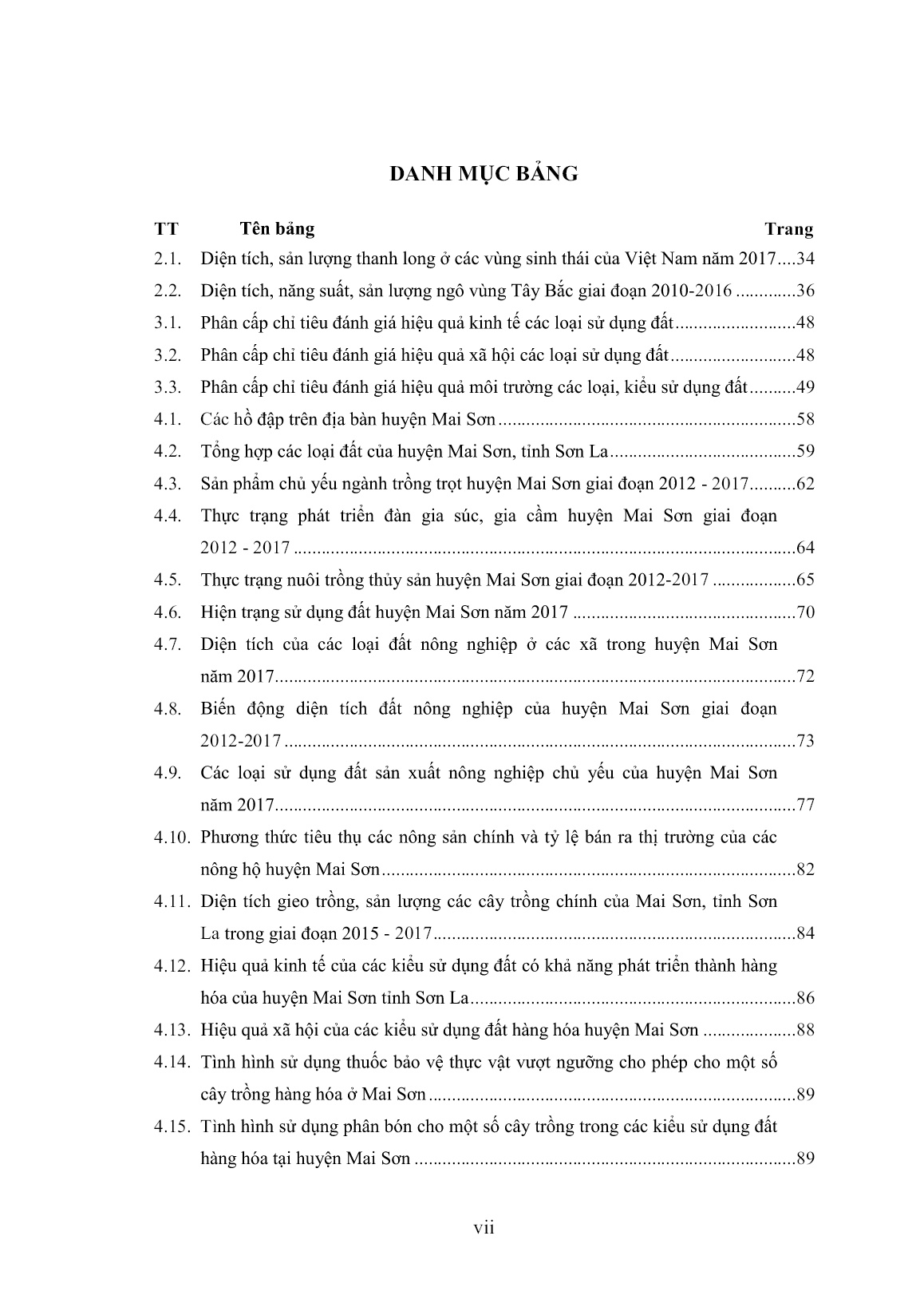 Luận án Nghiên cứu sử dụng đất nông nghiệp huyện Mai Sơn, tỉnh Sơn La theo hướng sản xuất hàng hóa trang 9 Luận án Nghiên cứu sử dụng đất nông nghiệp huyện Mai Sơn, tỉnh Sơn La theo hướng sản xuất hàng hóa trang 9