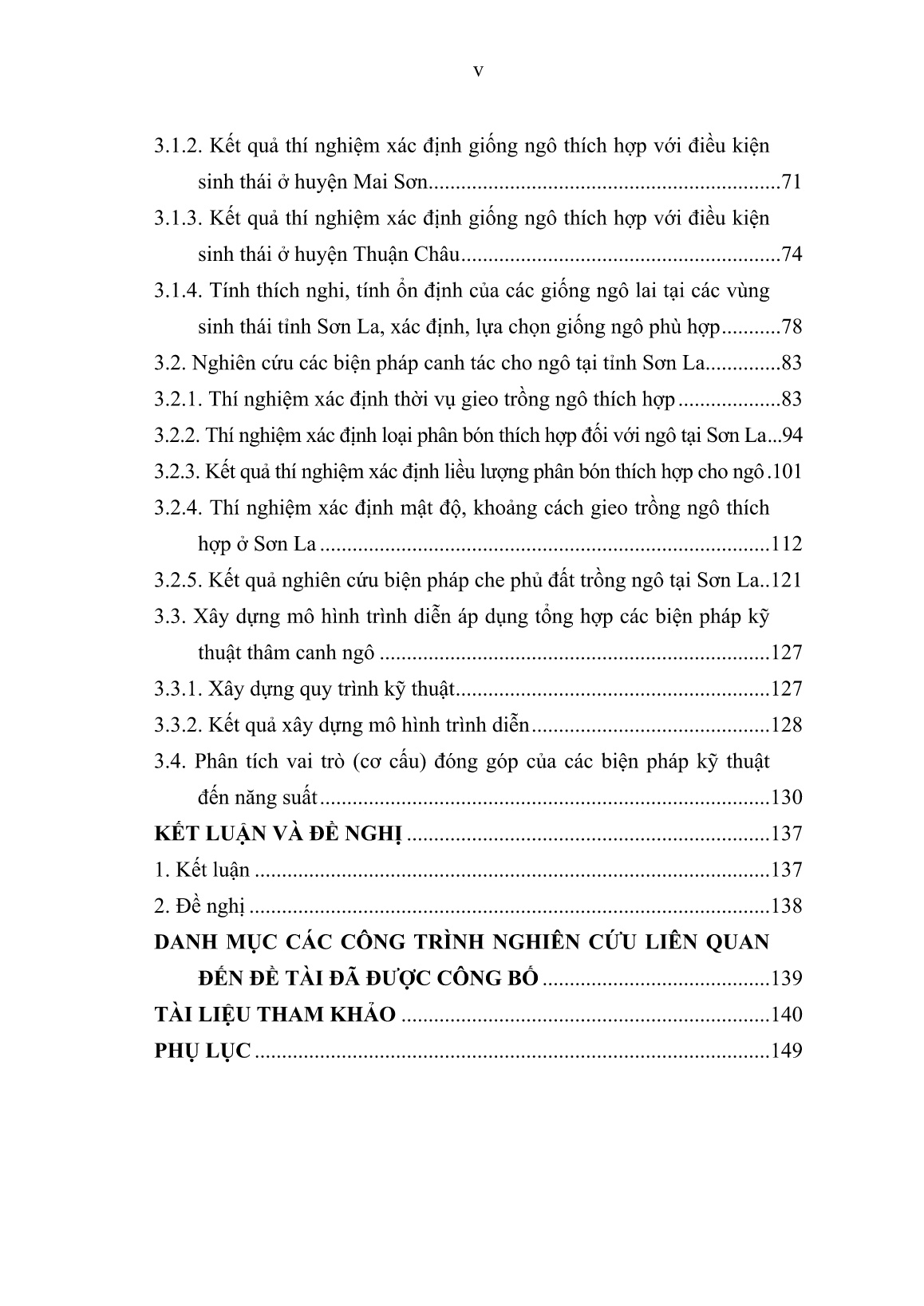 Luận án Nghiên cứu một số biện pháp kỹ thuật nâng cao hiệu quả sản xuất ngô lai tại Sơn La trang 7