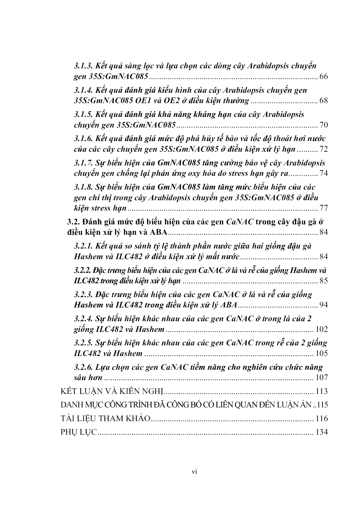 Luận án Nghiên cứu vai trò của các yếu tố phiên mã NAC đáp ứng với điều kiện hạn ở cây họ đậu trang 8 Luận án Nghiên cứu vai trò của các yếu tố phiên mã NAC đáp ứng với điều kiện hạn ở cây họ đậu trang 8