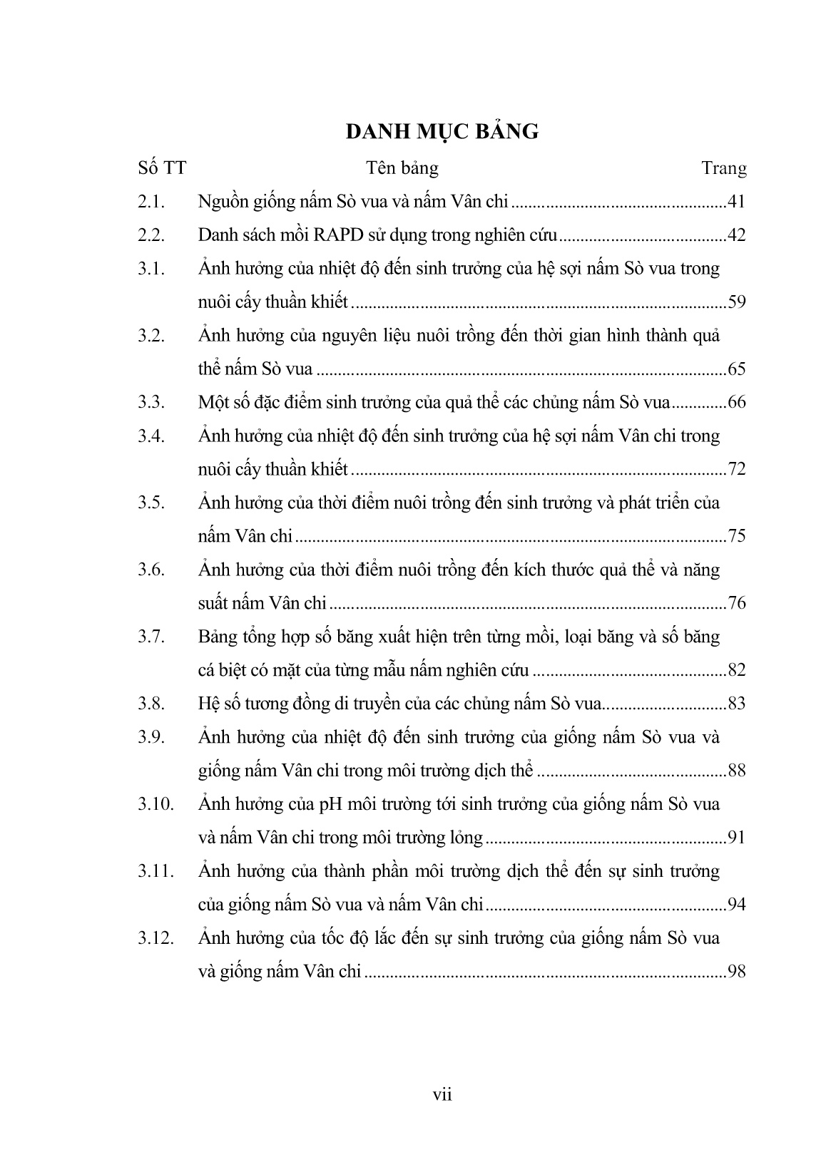 Luận án Nghiên cứu đặc điểm sinh học và công nghệ nhân giống, nuôi trồng nấm sò vua (Pleurotus eryngii) và nấm vân chi (Trametes versicolor) ở Việt Nam trang 9 Luận án Nghiên cứu đặc điểm sinh học và công nghệ nhân giống, nuôi trồng nấm sò vua (Pleurotus eryngii) và nấm vân chi (Trametes versicolor) ở Việt Nam trang 9