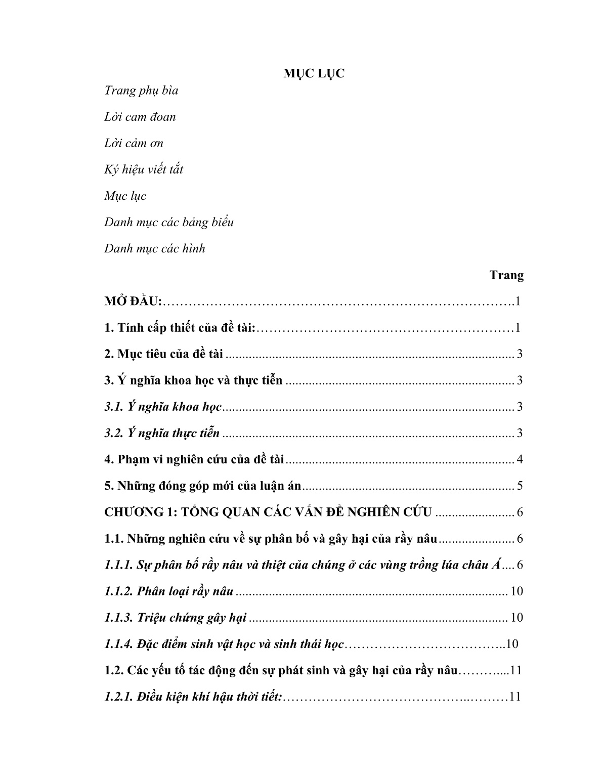Luận án Nghiên cứu phát triển giống lúa kháng rầy nâu (Nilaparvata lugens Stal) ở Thừa Thiên Huế trang 7 Luận án Nghiên cứu phát triển giống lúa kháng rầy nâu (Nilaparvata lugens Stal) ở Thừa Thiên Huế trang 7