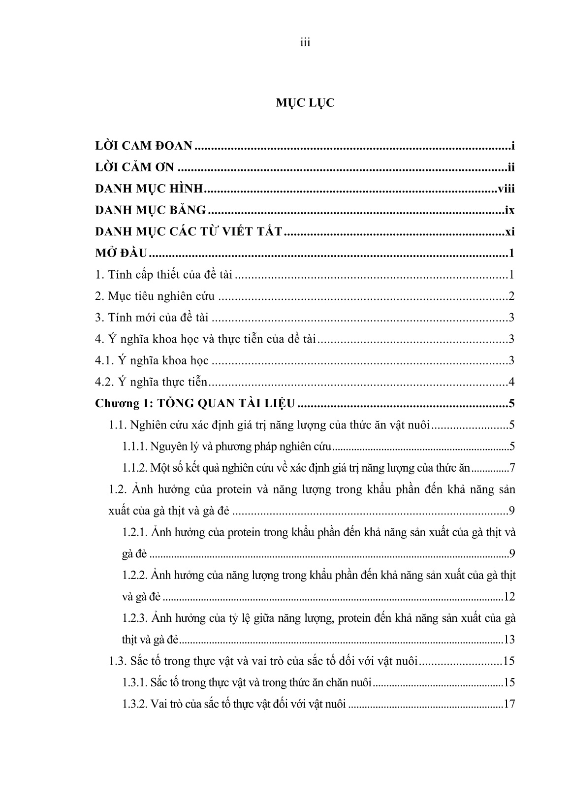 Luận án Sử dụng bột lá sắn, keo giậu, Stylo trong chăn nuôi gà thịt và gà đẻ bố mẹ Lương Phượng tại nông hộ trung du miền núi phía Bắc trang 3