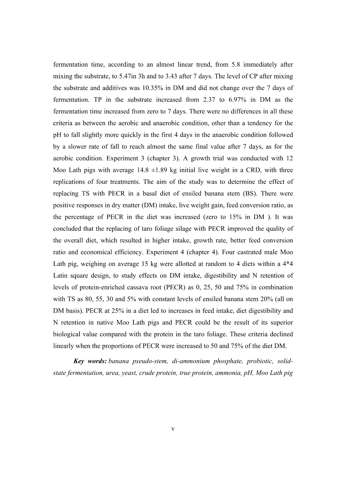 Luận án Nutritive improvement of cassava root and its utilisation in taro foliage and banana stems basal diets for local pig production in smallholders in lao PDR trang 7 Luận án Nutritive improvement of cassava root and its utilisation in taro foliage and banana stems basal diets for local pig production in smallholders in lao PDR trang 7