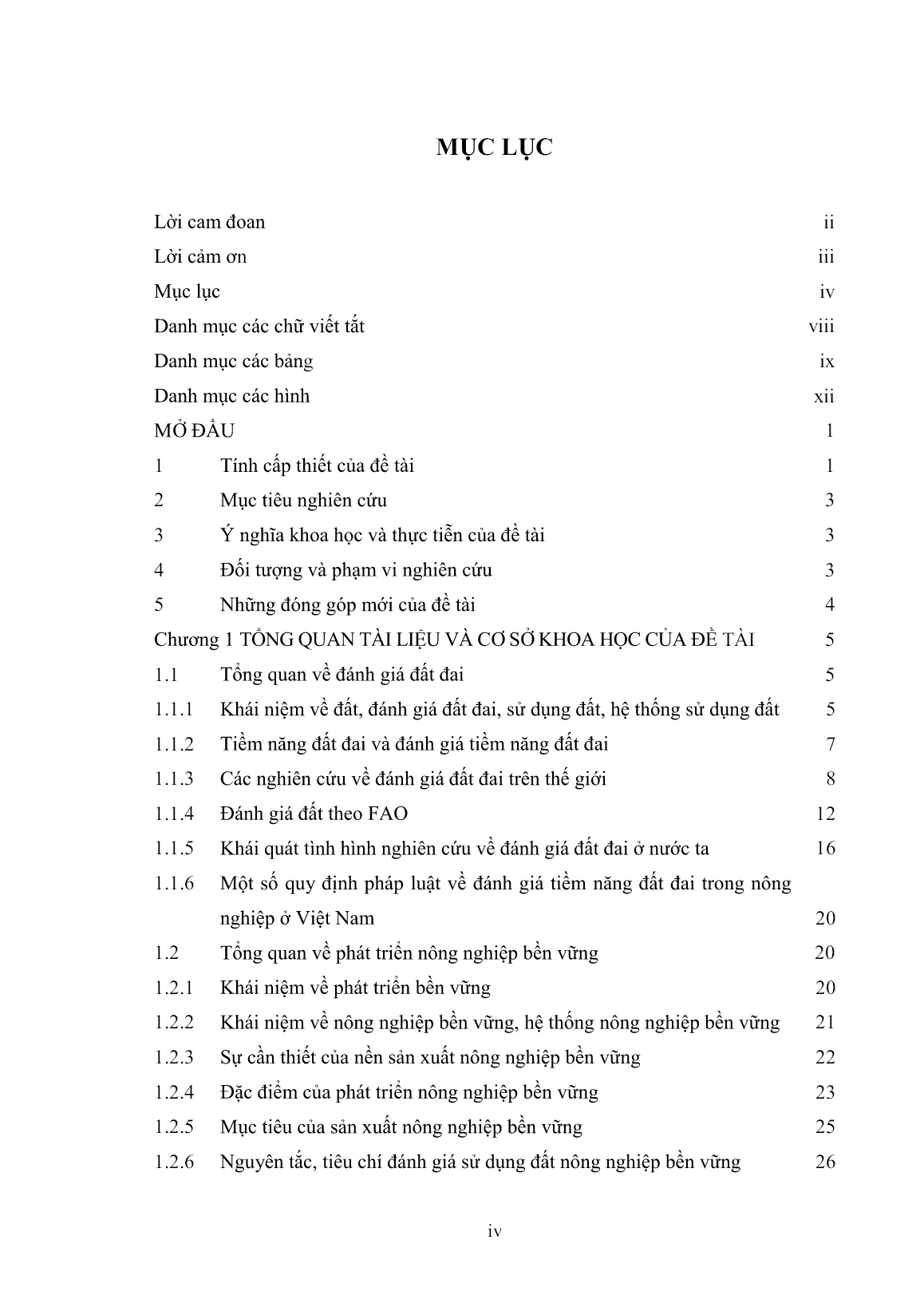 Luận án Đánh giá tiềm năng đất đai và đề xuất giải pháp sử dụng đất nông nghiệp bền vững huyện Hải Hậu, tỉnh Nam Định trang 5 Luận án Đánh giá tiềm năng đất đai và đề xuất giải pháp sử dụng đất nông nghiệp bền vững huyện Hải Hậu, tỉnh Nam Định trang 5