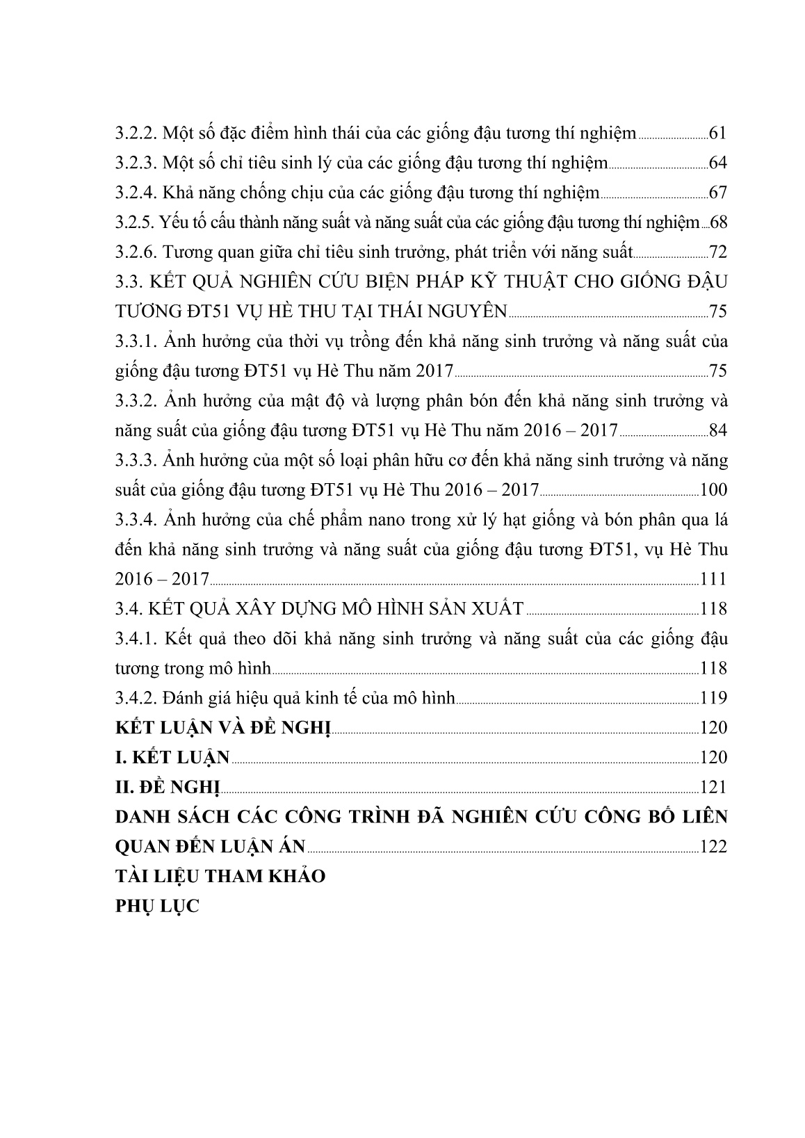 Luận án Nghiên cứu một số biện pháp kỹ thuật tăng năng suất đậu tương vụ hè thu tại Thái Nguyên trang 8