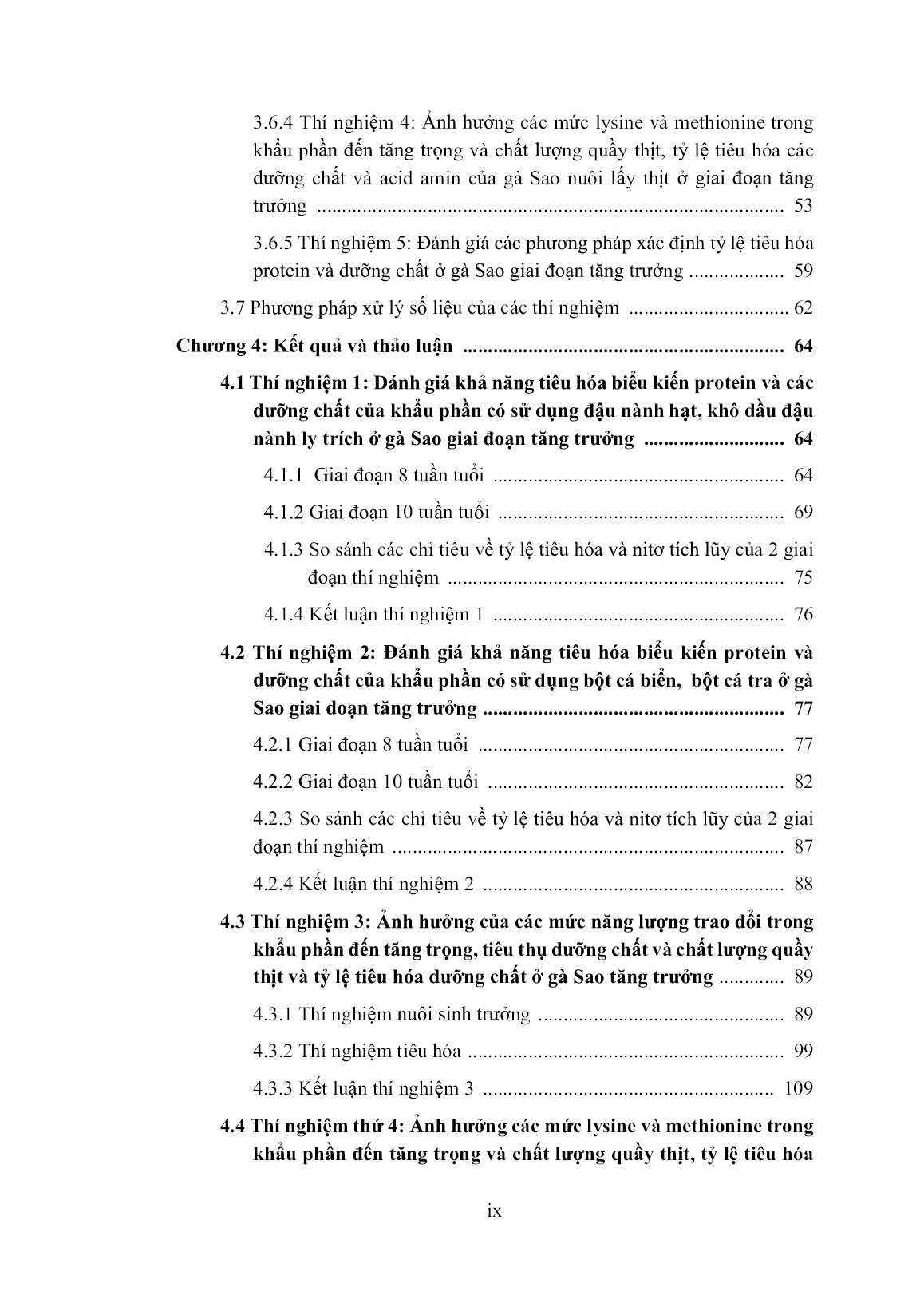 Luận án Xác định mức năng lượng trao đổi, Protein thô, Lysine và Methionine trong khẩu phần của gà sao (Numida meleagris) nuôi lấy thịt ở đồng bằng sông Cửu Long trang 10 Luận án Xác định mức năng lượng trao đổi, Protein thô, Lysine và Methionine trong khẩu phần của gà sao (Numida meleagris) nuôi lấy thịt ở đồng bằng sông Cửu Long trang 10