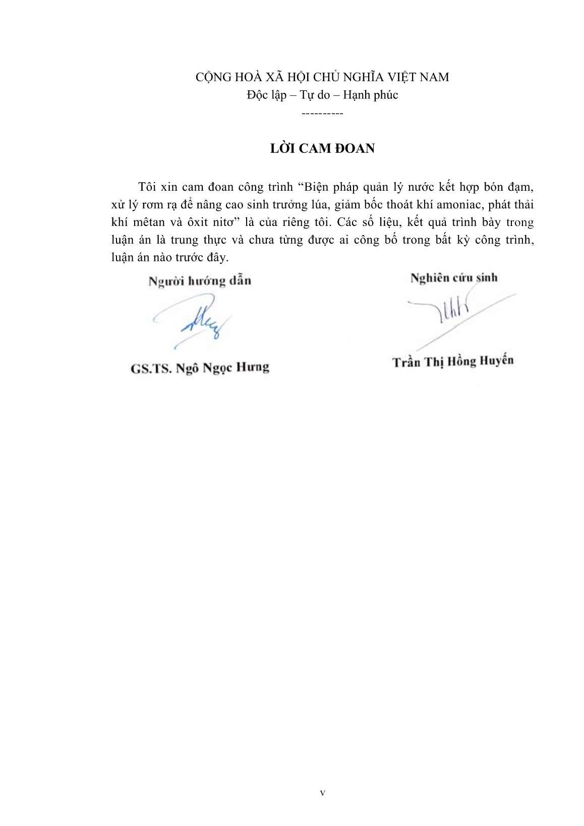 Luận án Biện pháp quản lý nước, kết hợp bón đạm, xử lý rơm rạ để nâng cao sinh trưởng lúa, giảm bốc thoát khí amoniac, phát thải khí Mêtan và Oxit nitơ trang 7 Luận án Biện pháp quản lý nước, kết hợp bón đạm, xử lý rơm rạ để nâng cao sinh trưởng lúa, giảm bốc thoát khí amoniac, phát thải khí Mêtan và Oxit nitơ trang 7