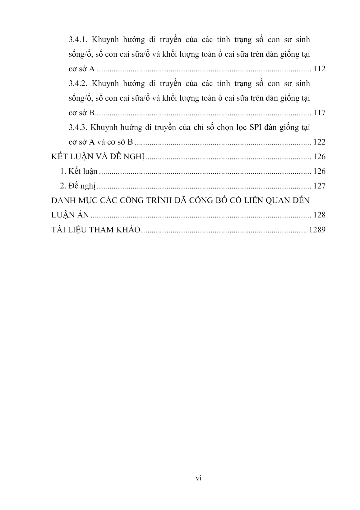 Luận án Xác định mô hình thống kê di truyền phù hợp, ước tính giá trị giống và đánh giá khuynh hướng di truyền một số tính trạng sinh sản của lợn Landrace, Yorkshire trang 8
