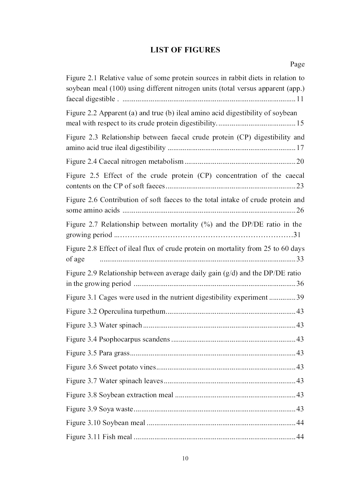 Luận án A study of dietary protein for growing californian rabbits in the Mekong delta of Vietnam trang 10 Luận án A study of dietary protein for growing californian rabbits in the Mekong delta of Vietnam trang 10