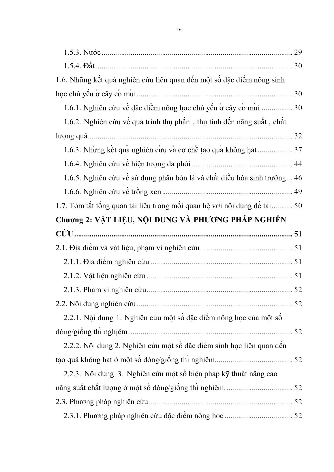 Luận án Nghiên cứu đặc điểm sinh học và một số biện pháp kỹ thuật đối với nguồn thực liệu tạo quả không hạt cây có múi trang 6 Luận án Nghiên cứu đặc điểm sinh học và một số biện pháp kỹ thuật đối với nguồn thực liệu tạo quả không hạt cây có múi trang 6