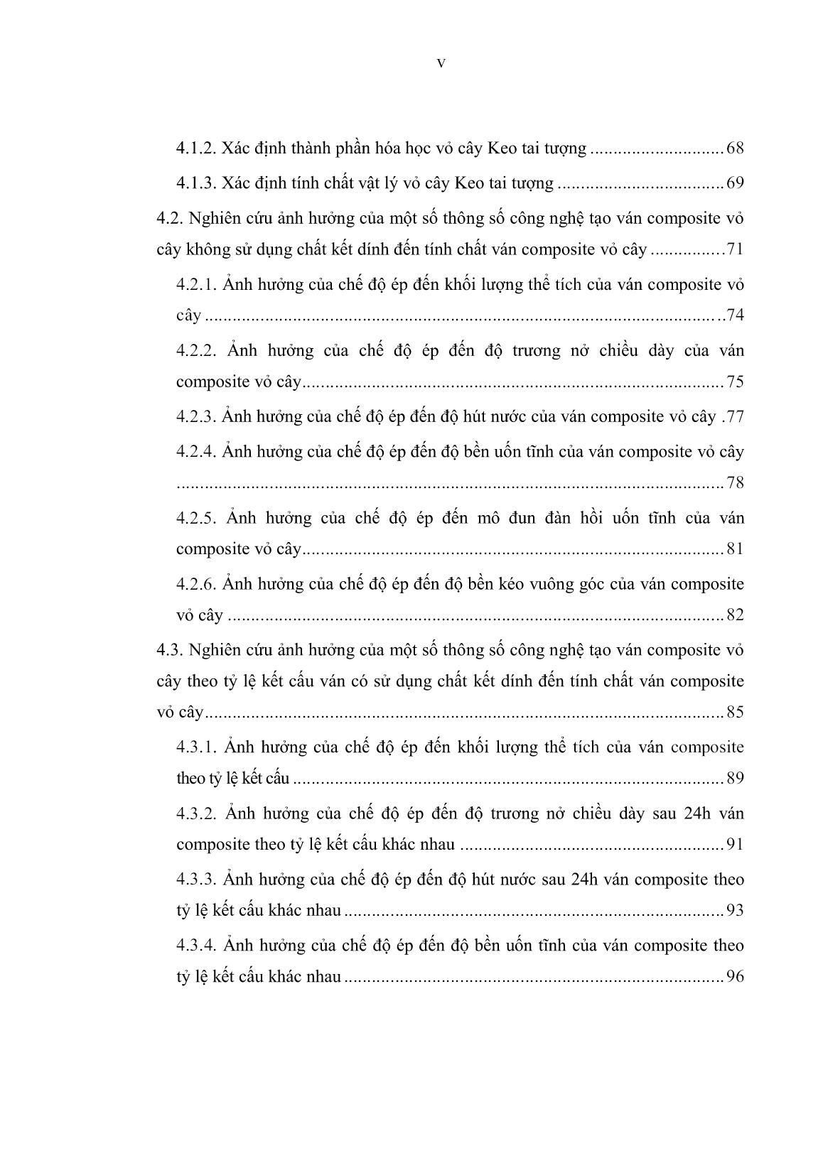 Luận án Nghiên cứu một số yếu tố công nghệ tạo ván composite vỏ cây keo tai tượng (Acacia mangium Wild) trang 7