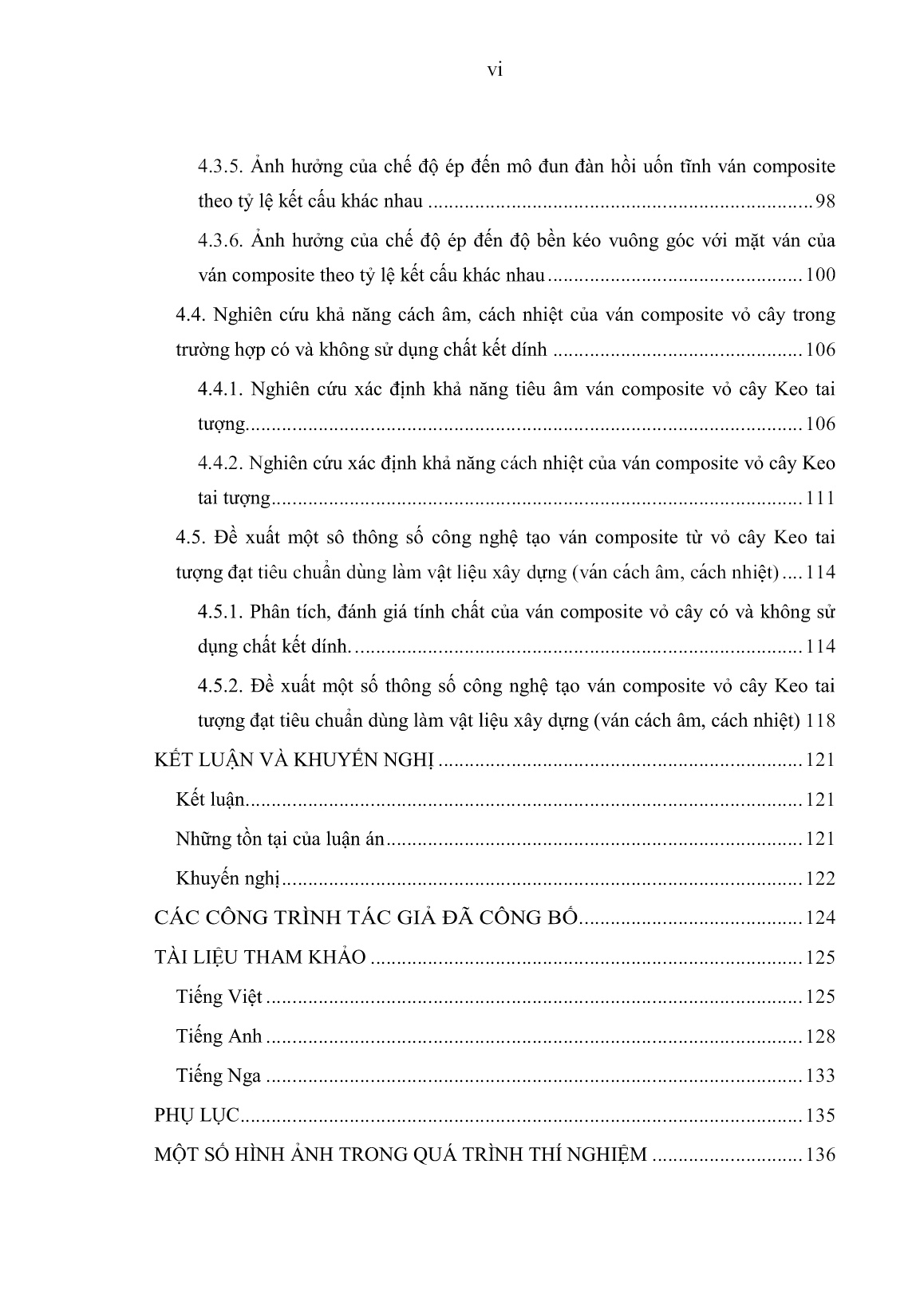 Luận án Nghiên cứu một số yếu tố công nghệ tạo ván composite vỏ cây keo tai tượng (Acacia mangium Wild) trang 8