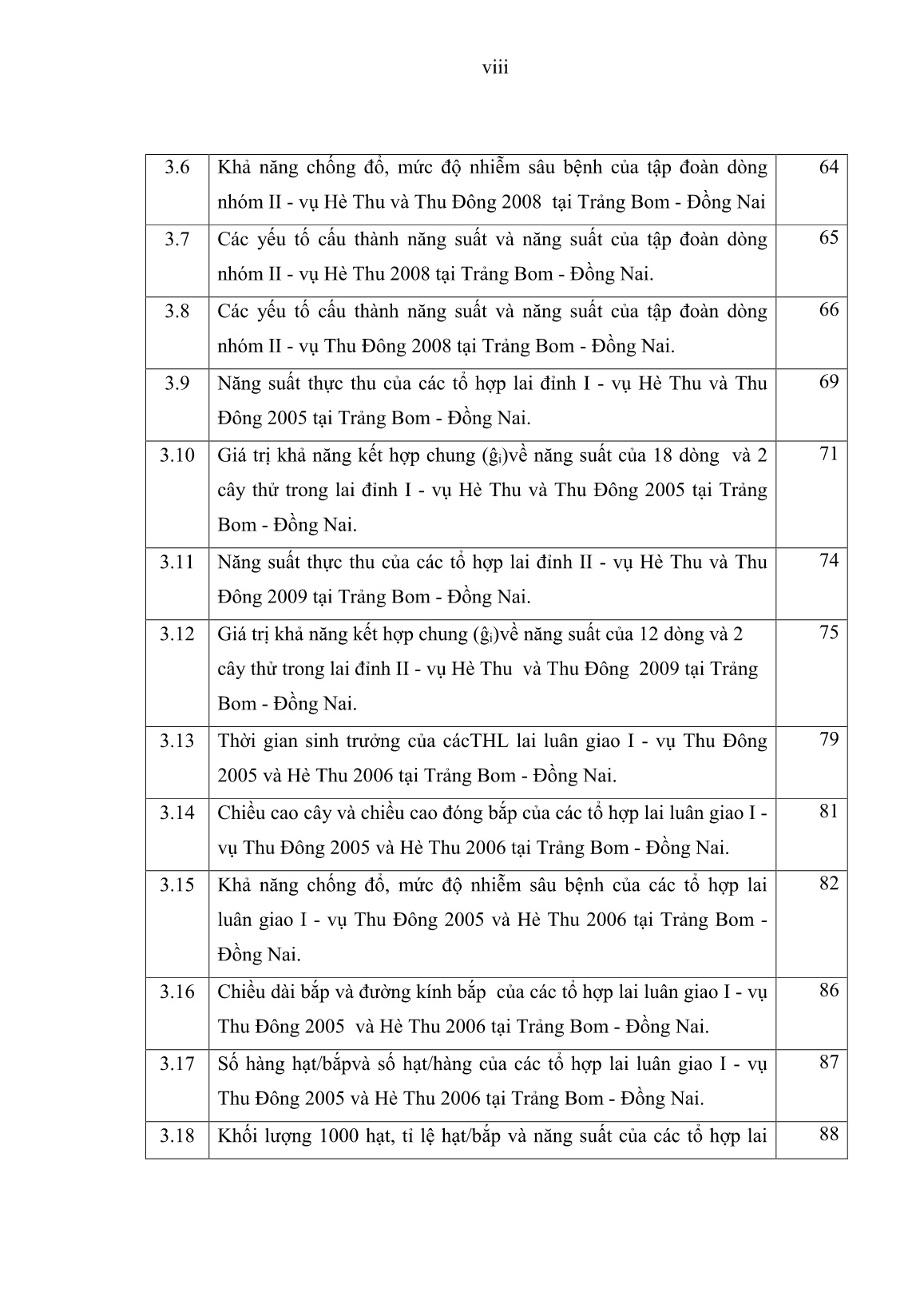 Luận án Nghiên cứu chọn tạo giống ngô lai trung ngày năng suất cao cho vùng Đông Nam Bộ và Tây Nguyên trang 10 Luận án Nghiên cứu chọn tạo giống ngô lai trung ngày năng suất cao cho vùng Đông Nam Bộ và Tây Nguyên trang 10