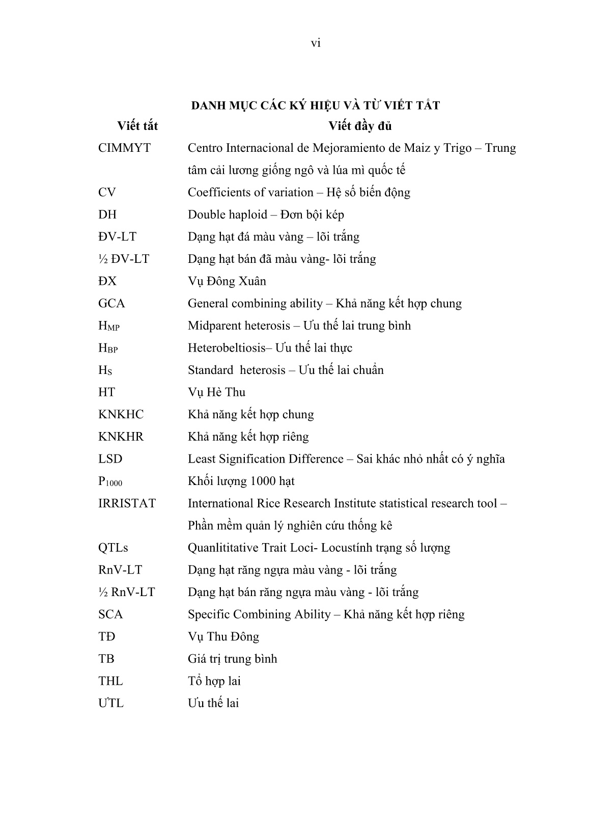 Luận án Nghiên cứu chọn tạo giống ngô lai trung ngày năng suất cao cho vùng Đông Nam Bộ và Tây Nguyên trang 8 Luận án Nghiên cứu chọn tạo giống ngô lai trung ngày năng suất cao cho vùng Đông Nam Bộ và Tây Nguyên trang 8