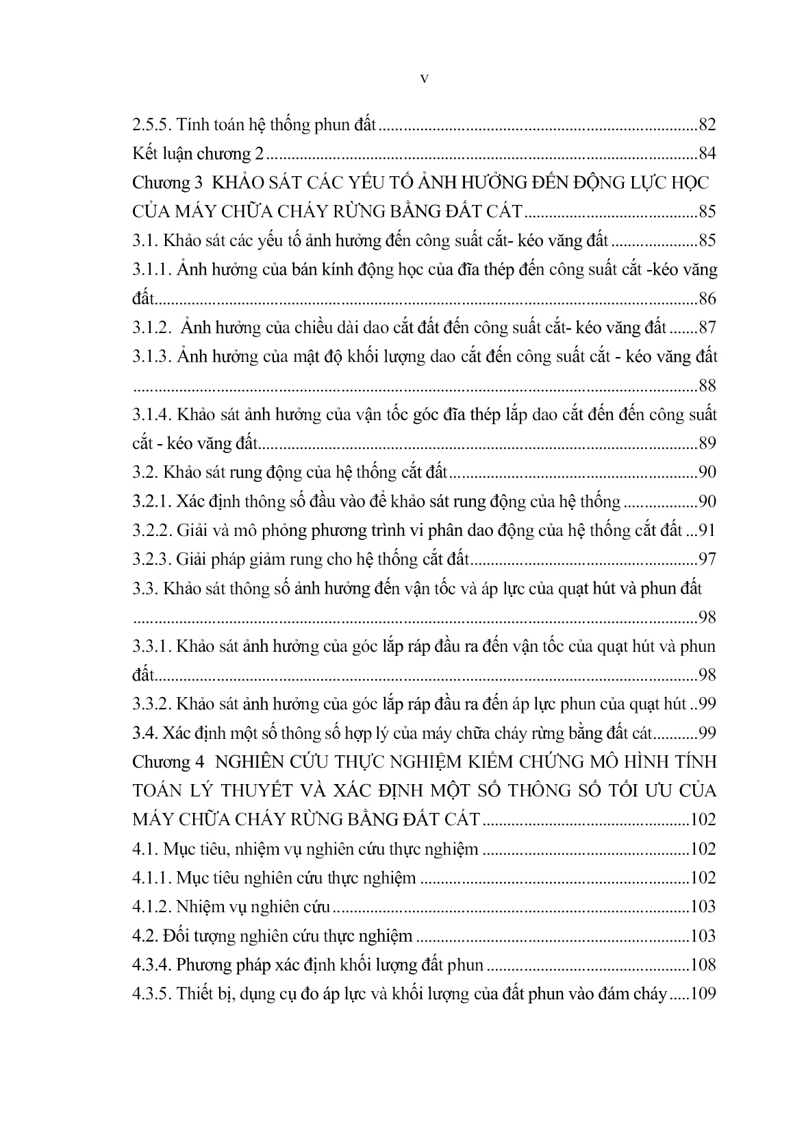 Luận án Nghiên cứu xác định một số thông số tối ưu của máy chữa cháy rừng bằng đất cát trang 7 Luận án Nghiên cứu xác định một số thông số tối ưu của máy chữa cháy rừng bằng đất cát trang 7