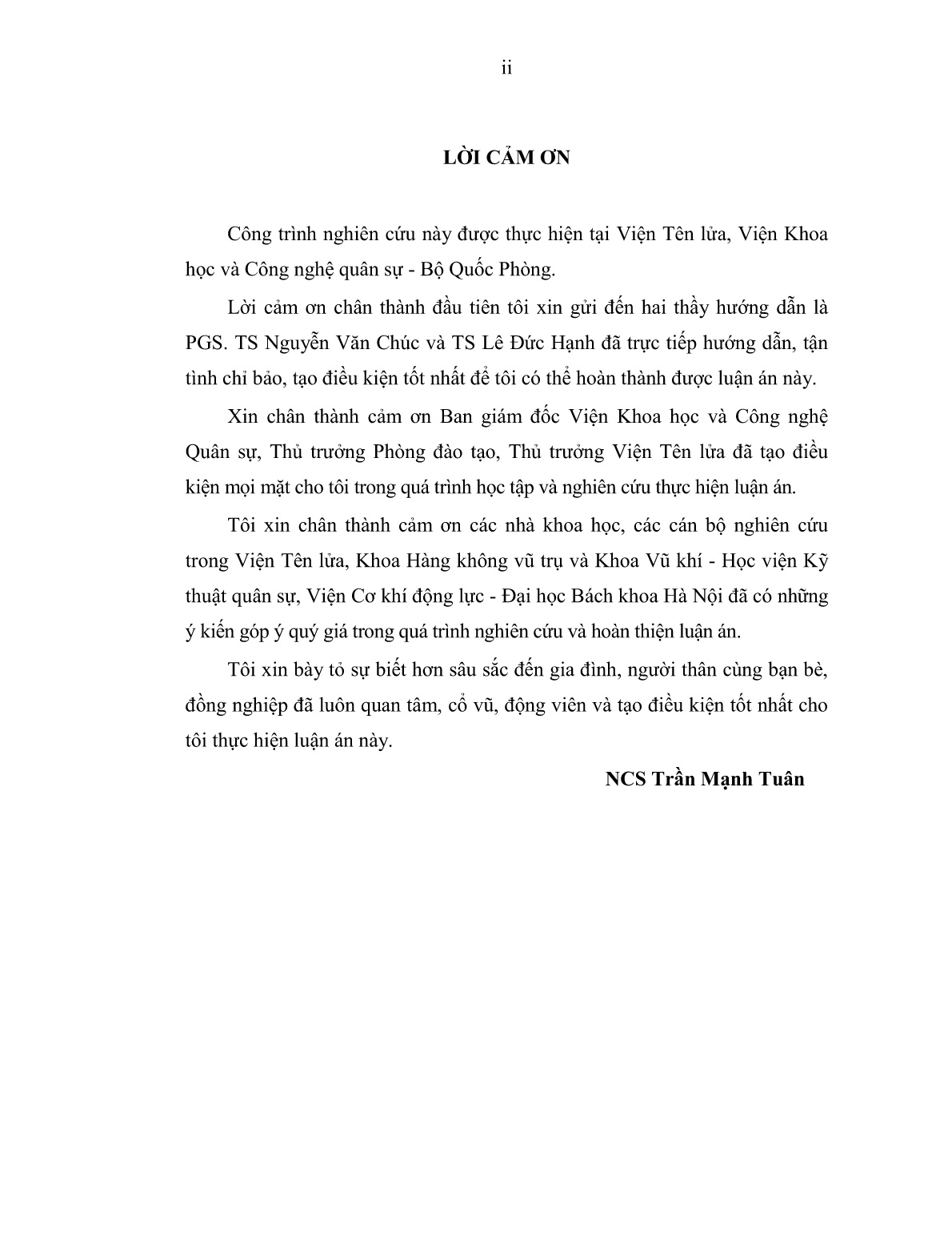 Luận án Nghiên cứu tối ưu biên dạng khí động của khí cụ bay điều khiển một kênh trang 4 Luận án Nghiên cứu tối ưu biên dạng khí động của khí cụ bay điều khiển một kênh trang 4